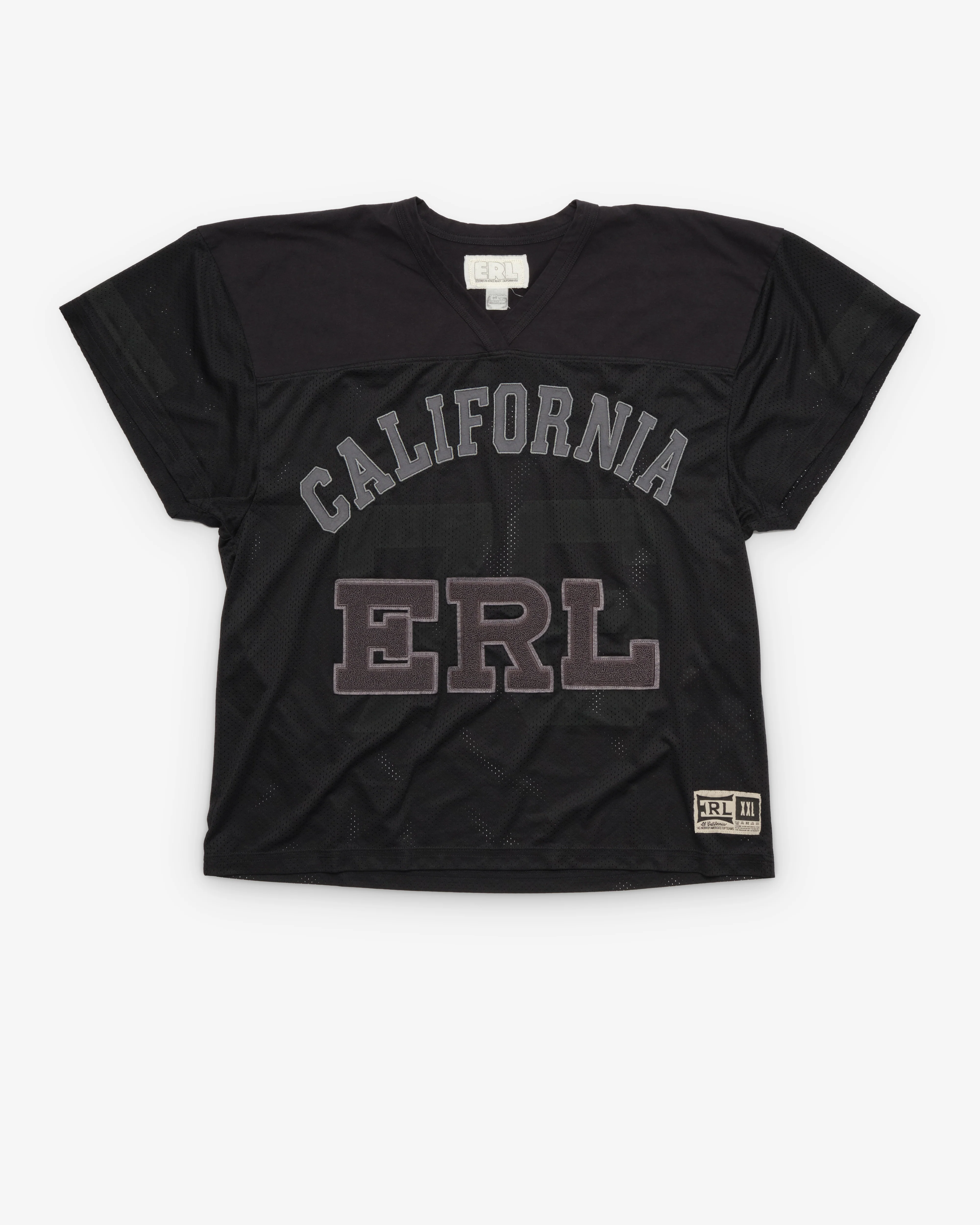 ERL - Men's Mesh Football Tee - (Black)