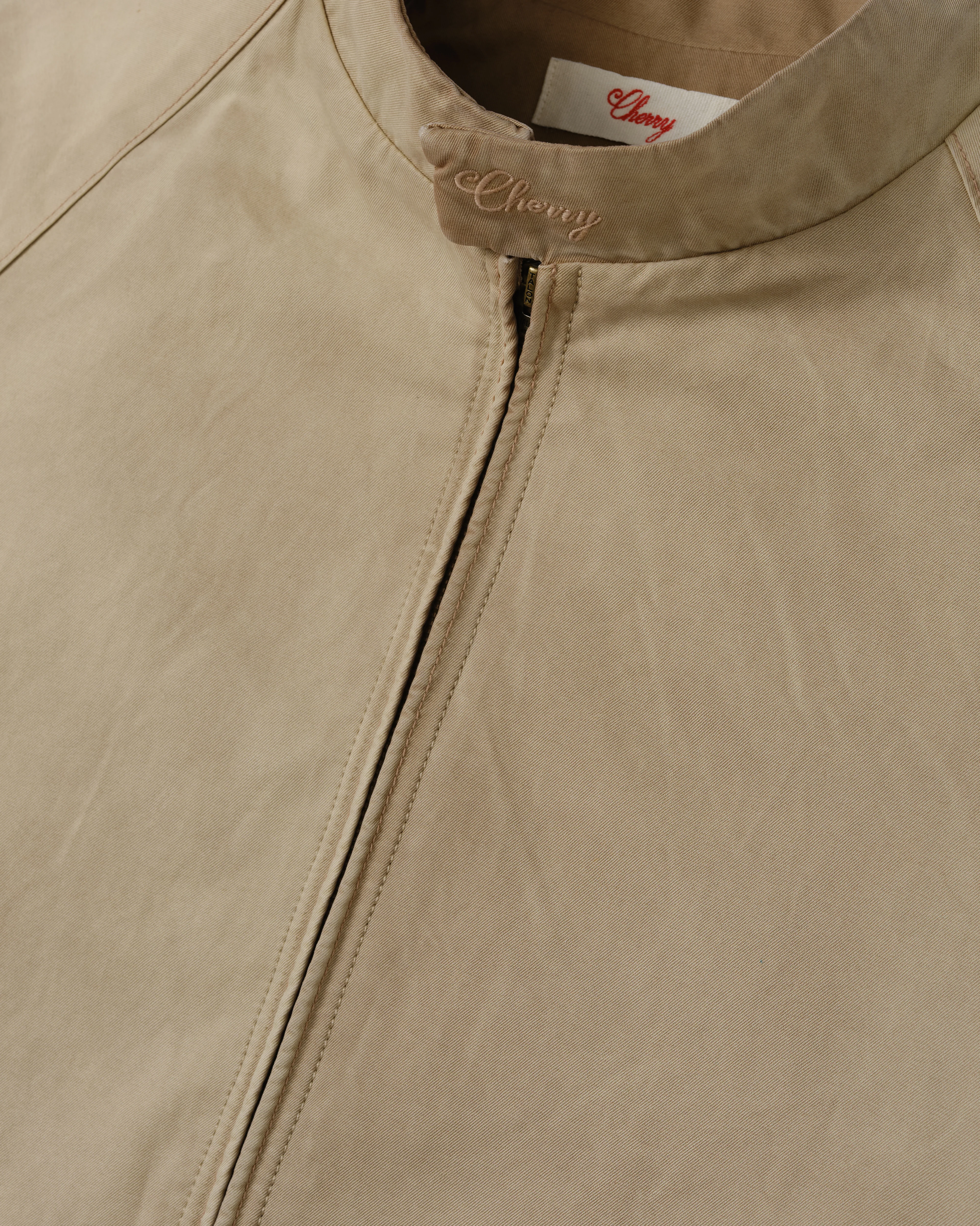 Cherry Los Angeles - Men's Sun Faded Championship Jacket - (Tan)