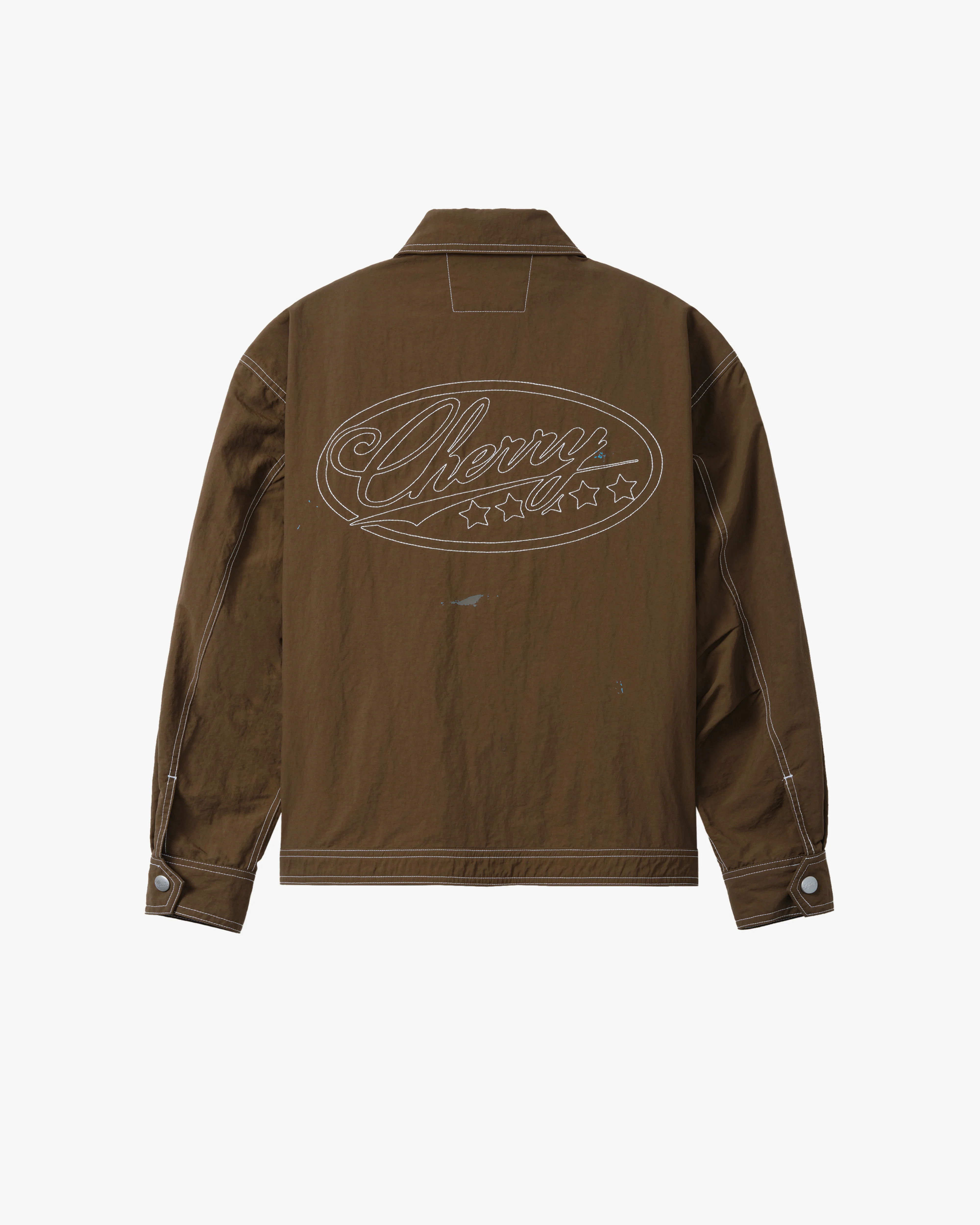 Cherry Los Angeles - Men's Nylon Running Jacket - (Brown)