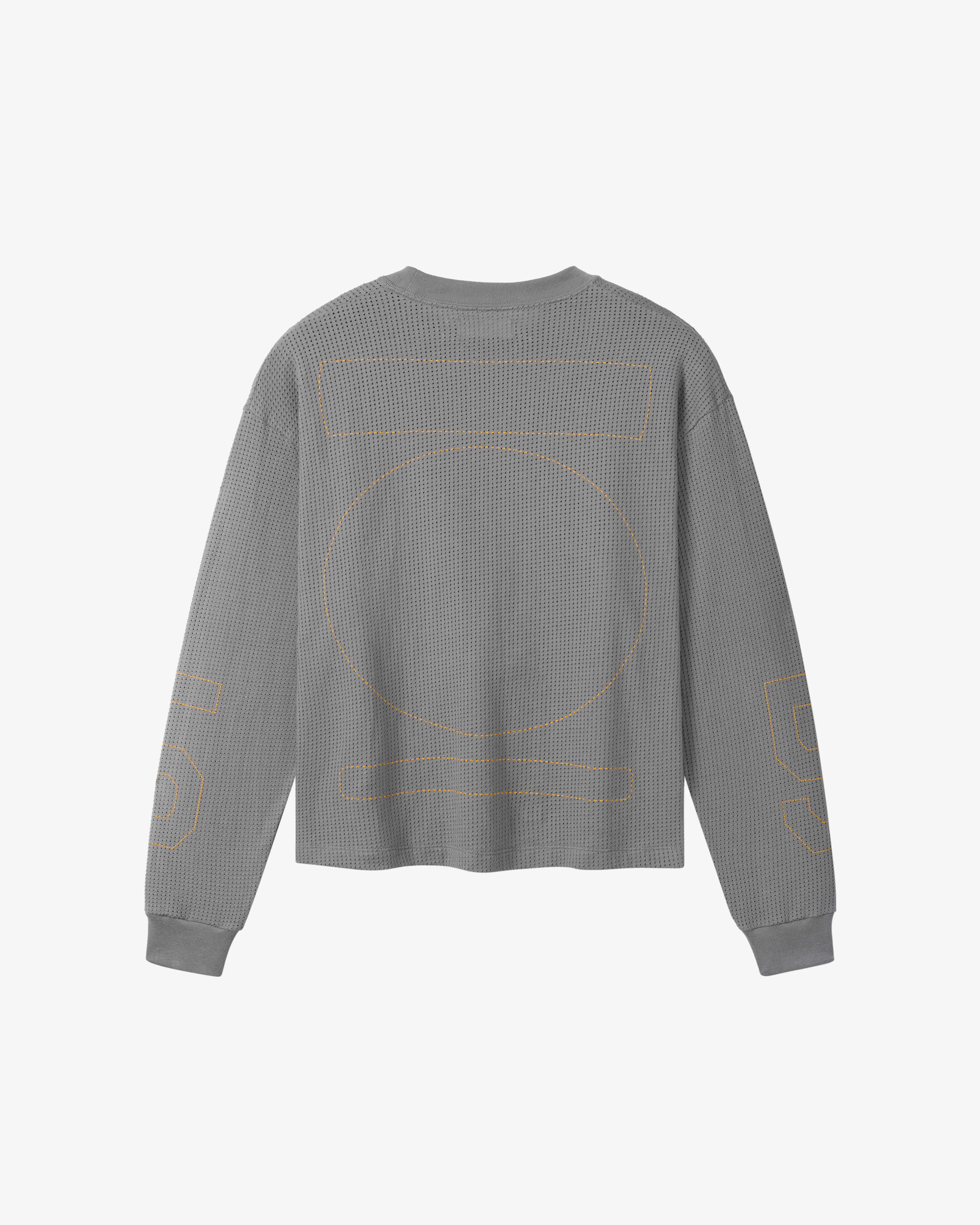 Cherry Los Angeles - Mesh Motors Long Sleeve - (Charcoal) view 2, Click to Zoom in
