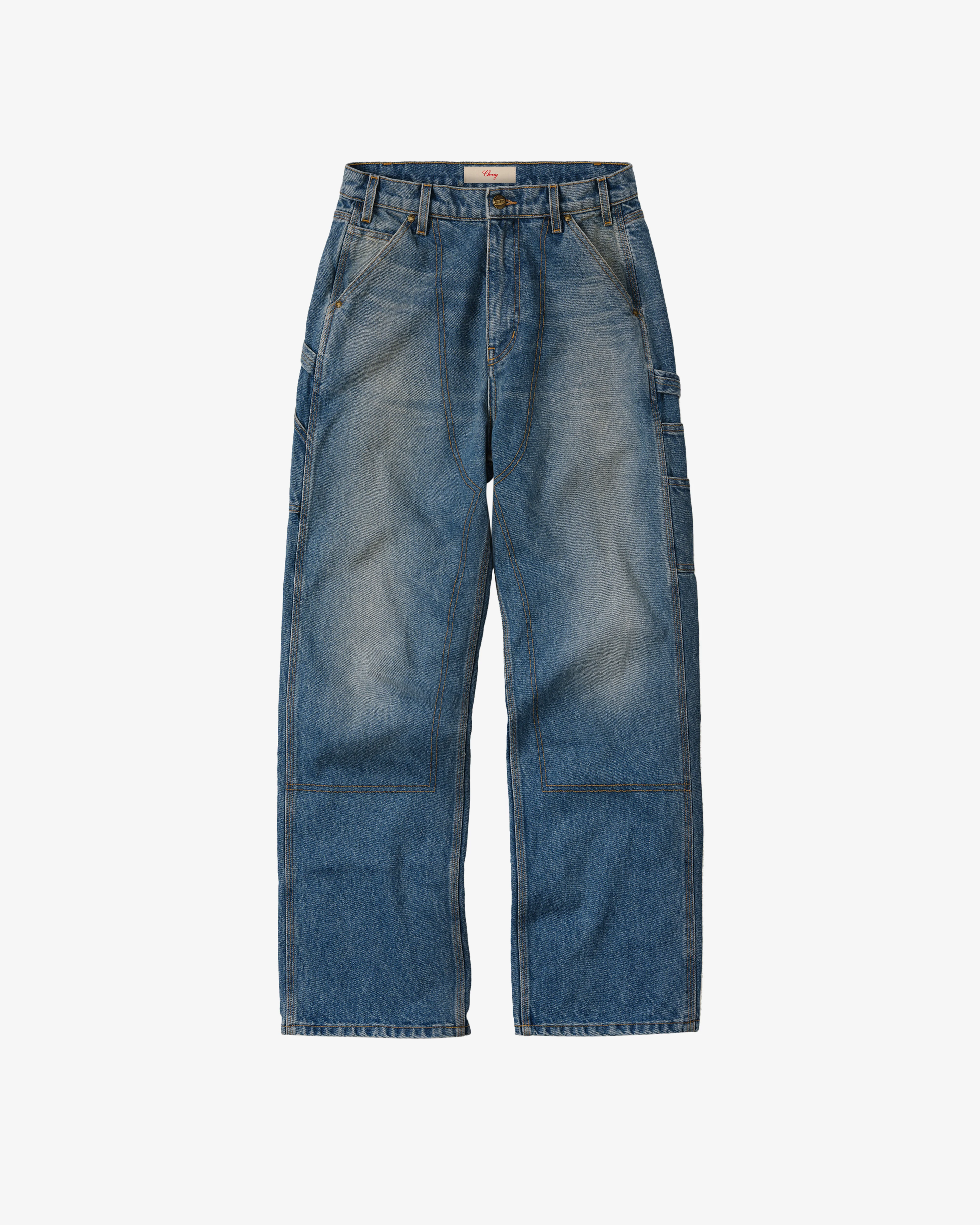 Cherry Los Angeles - Men's Denim Carpenter Pant - (Denim)