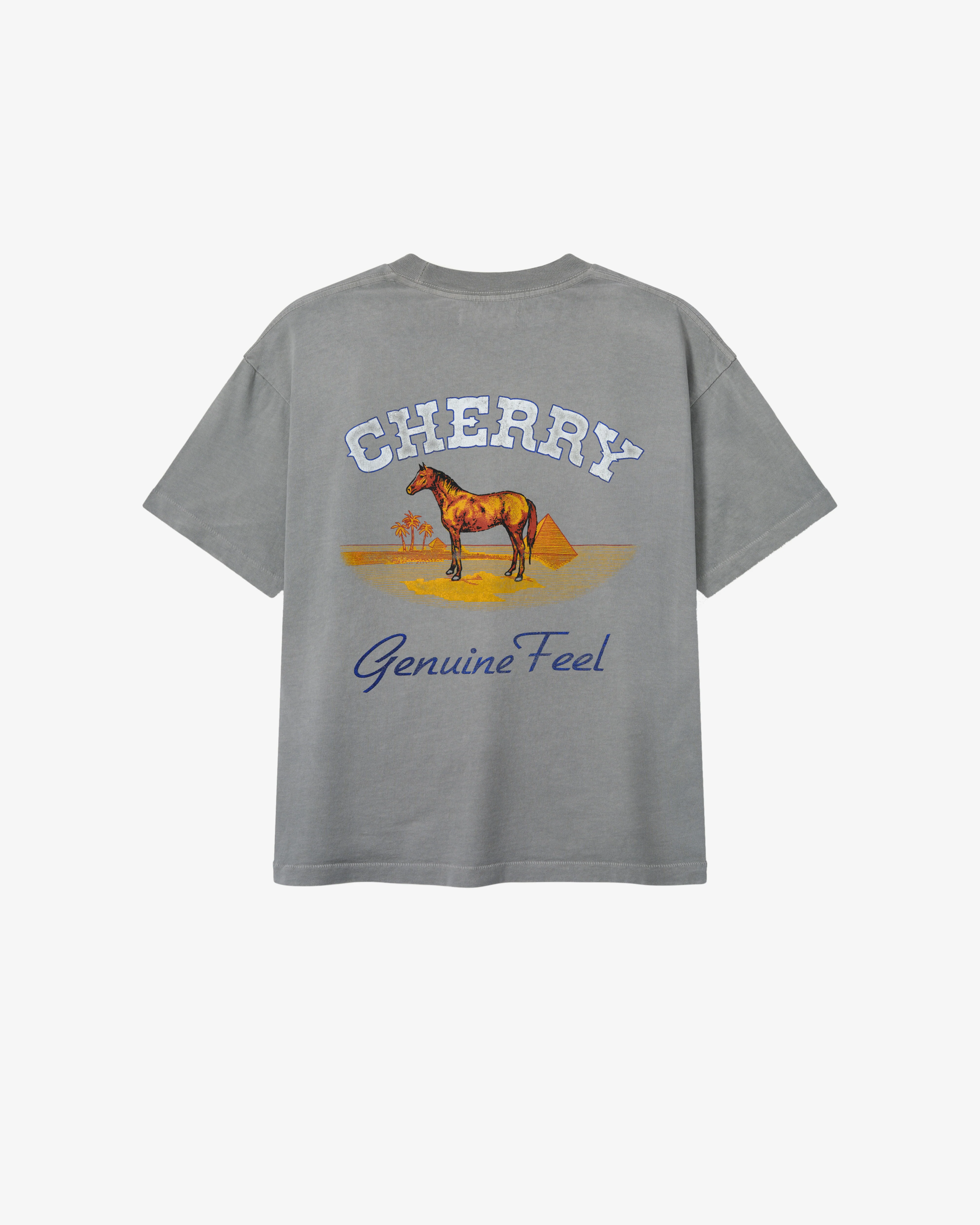 Cherry Los Angeles - Men's Palamino Classic Pocket T-Shirt - (Smoke) view 2, Click to Zoom in