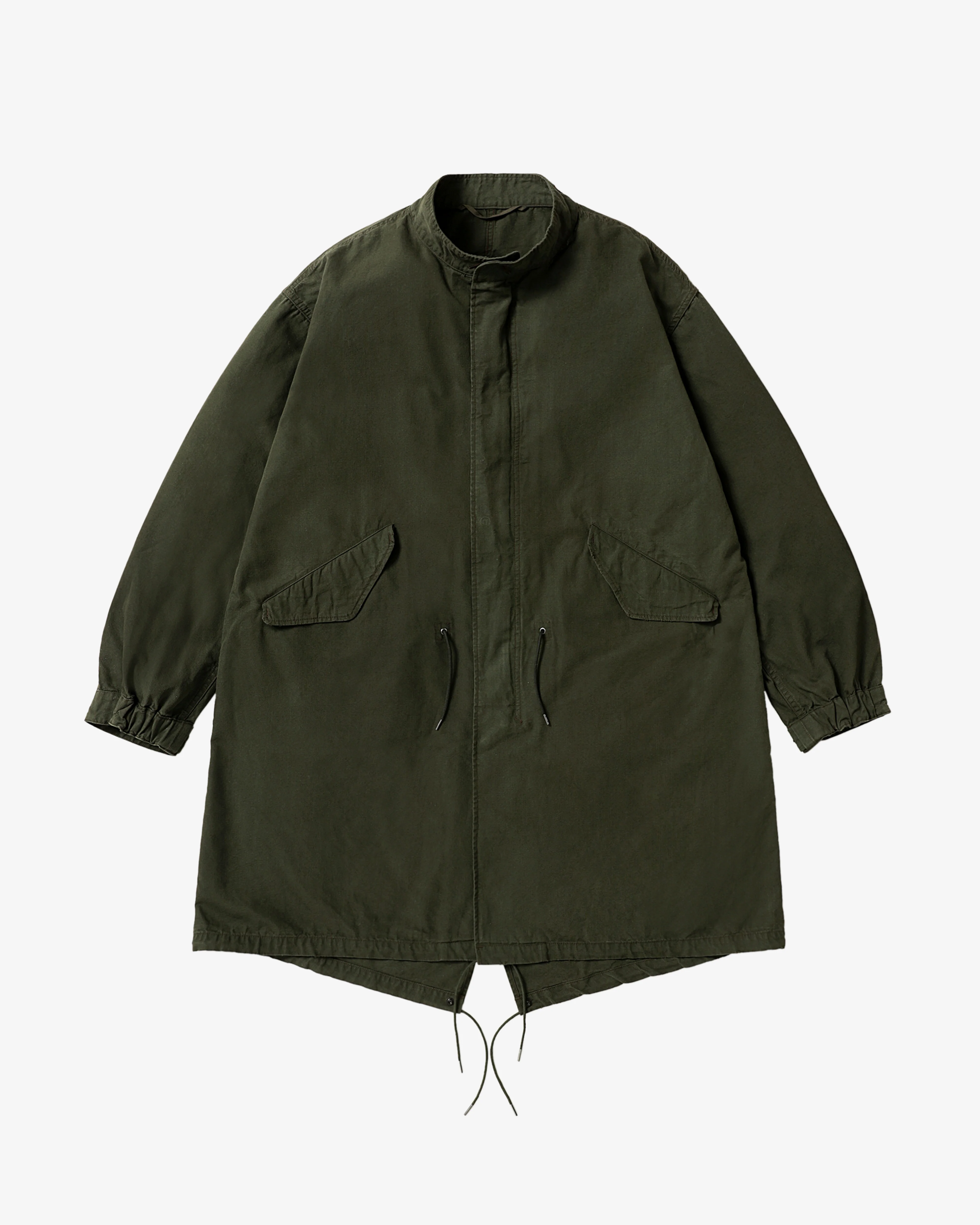 A.Presse - Men's Vintage Wash M-65 Field Parka - (Olive)