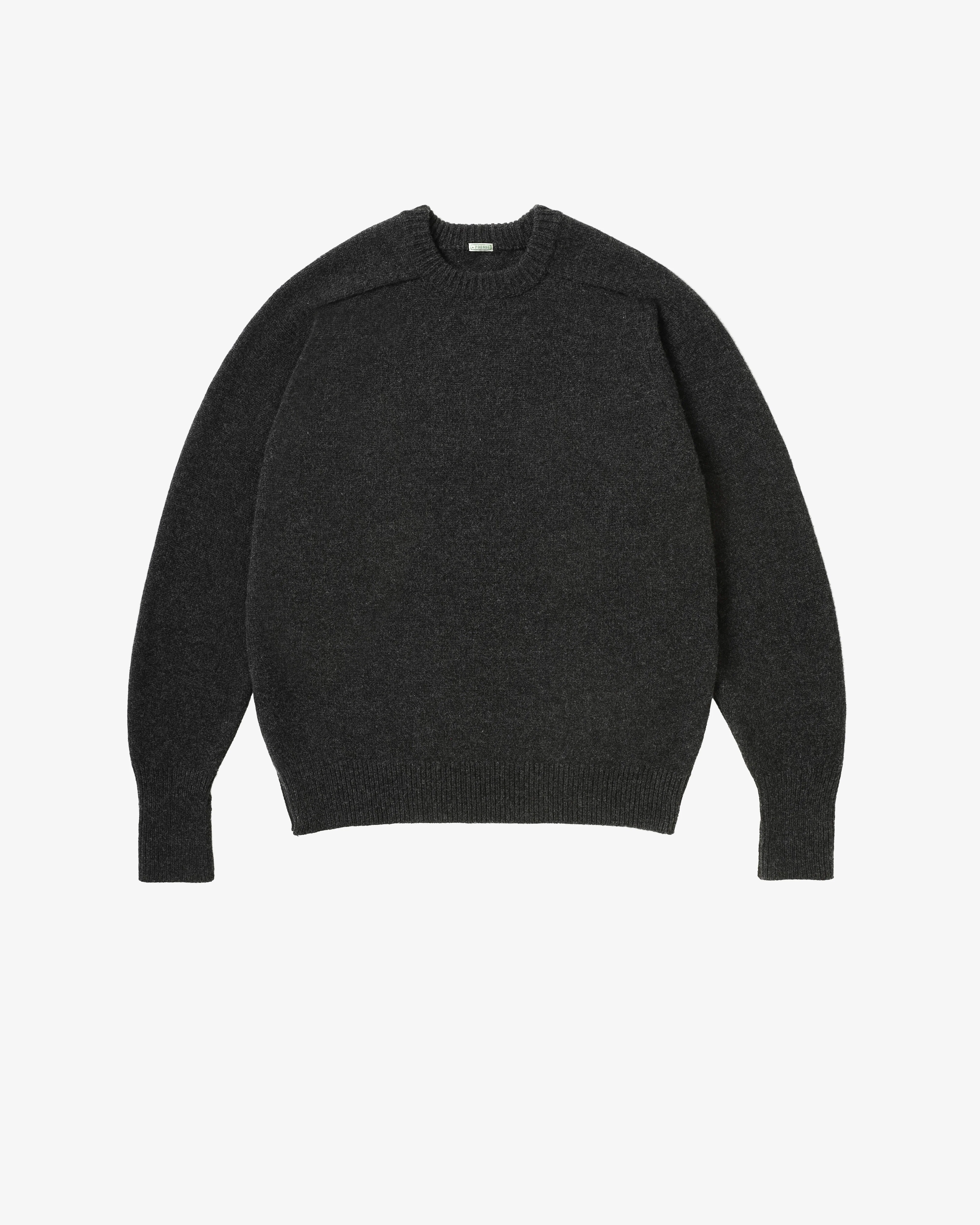 A.Presse - Men's Pullover Sweater - (Charcoal)