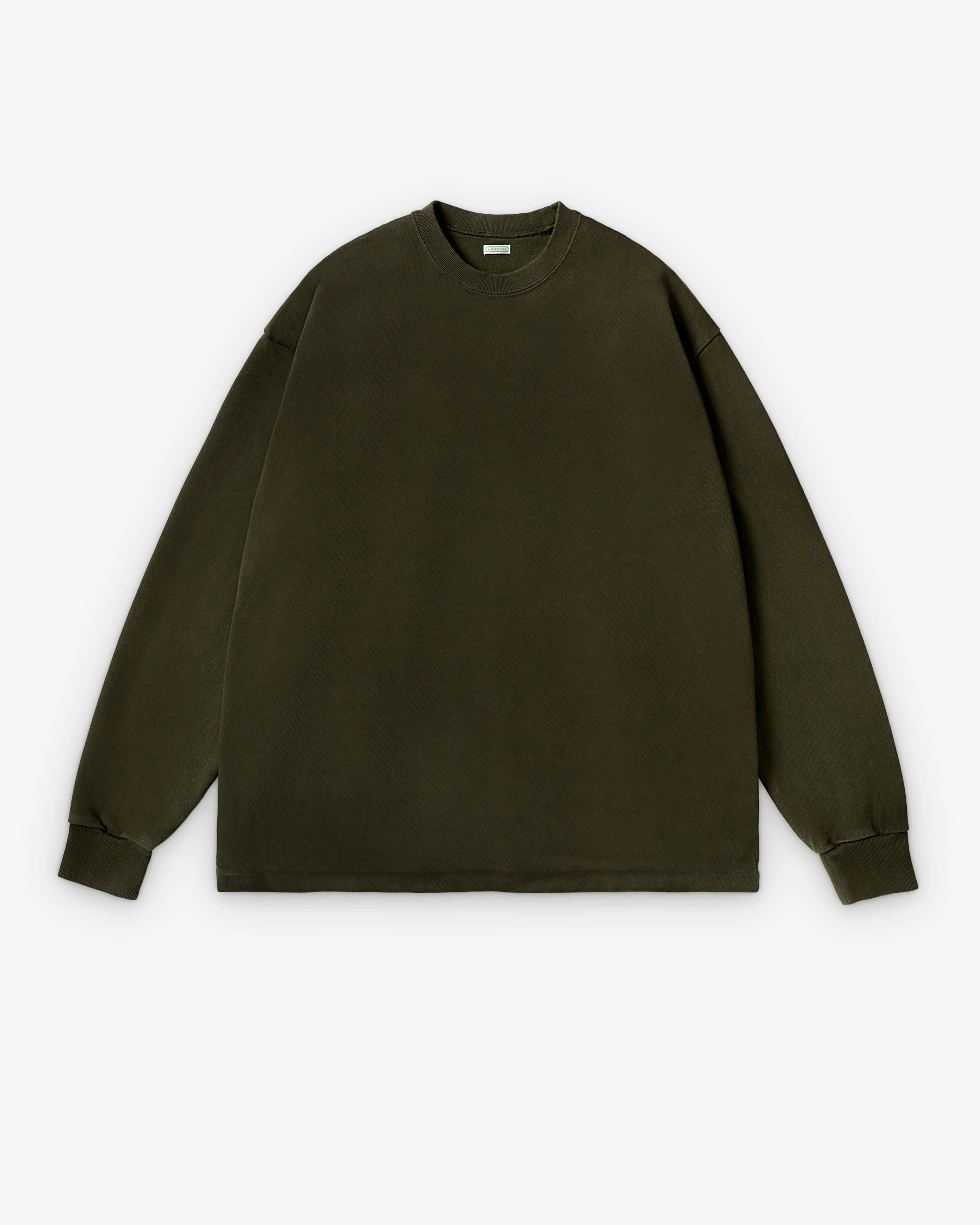 A.Presse - Men's Vintage L/S T-Shirt - (Olive)