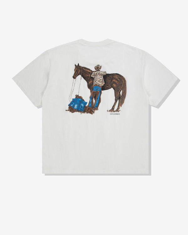 Cherry LA - Men
s Ranch Hand Classic T-Shirt - (White)