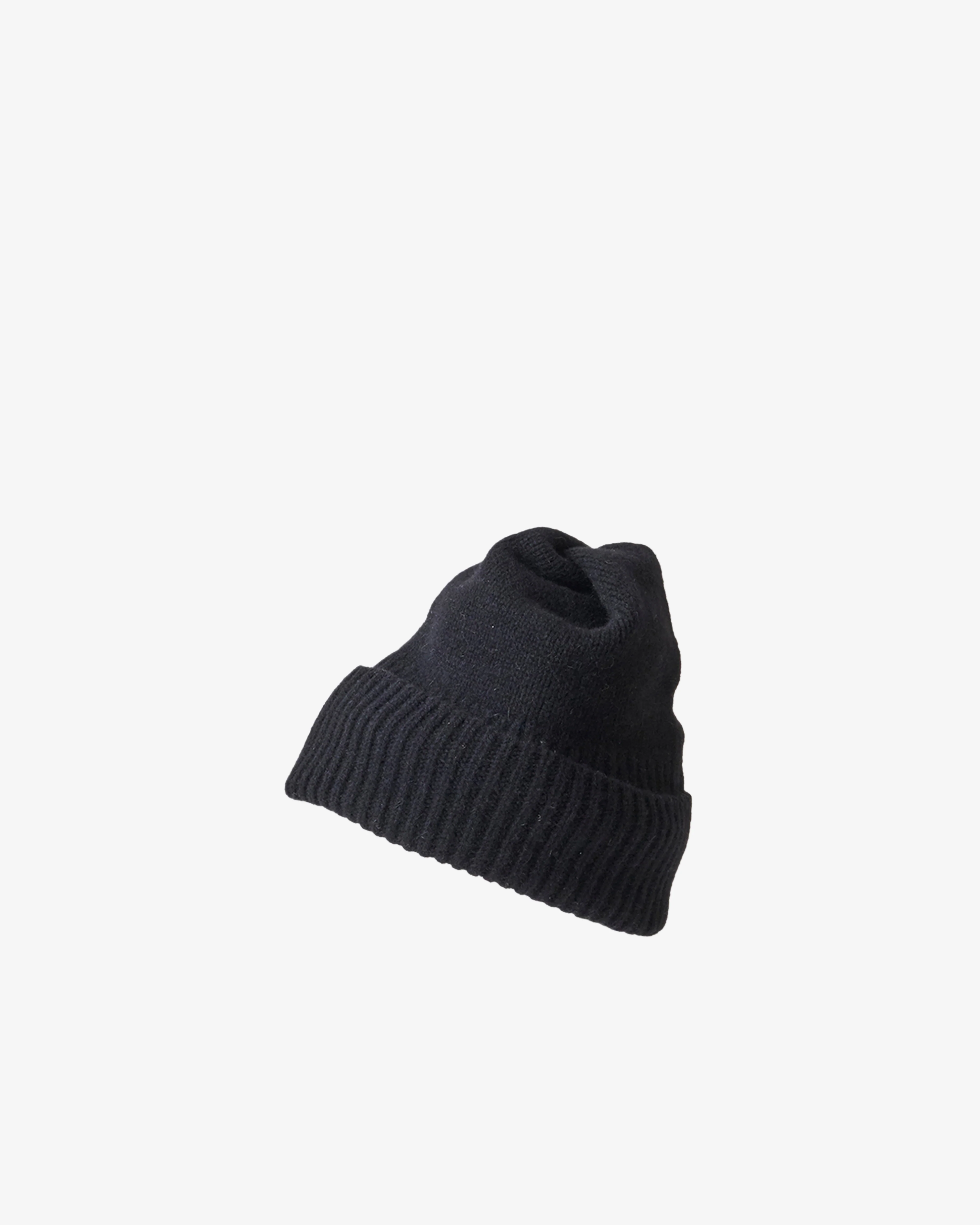 Mature Ha - Women's Pleats Knit Cap - (Black)