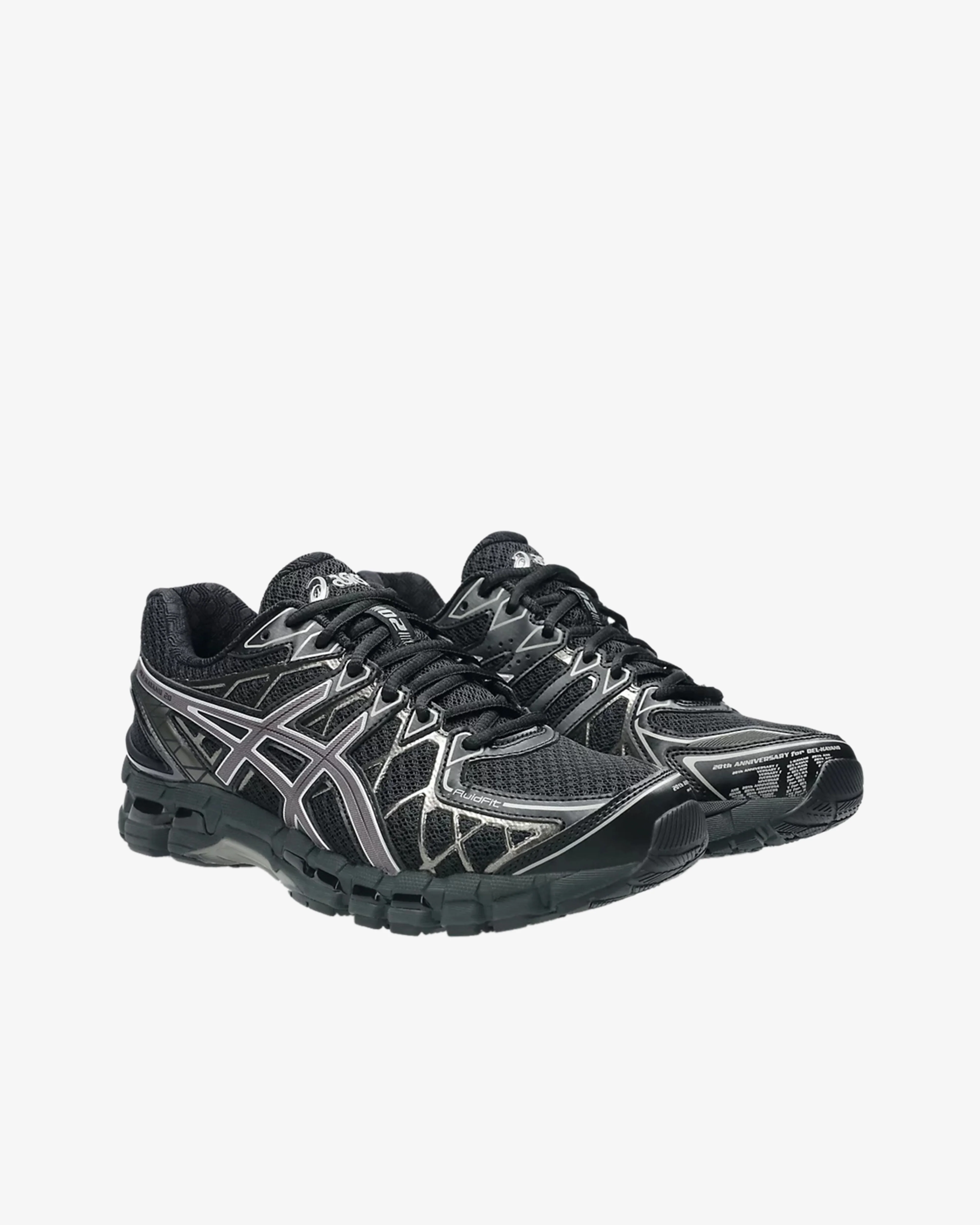 Asics - Men's Gel-Kayano 20 Sneakers - (Black/Clay Grey)