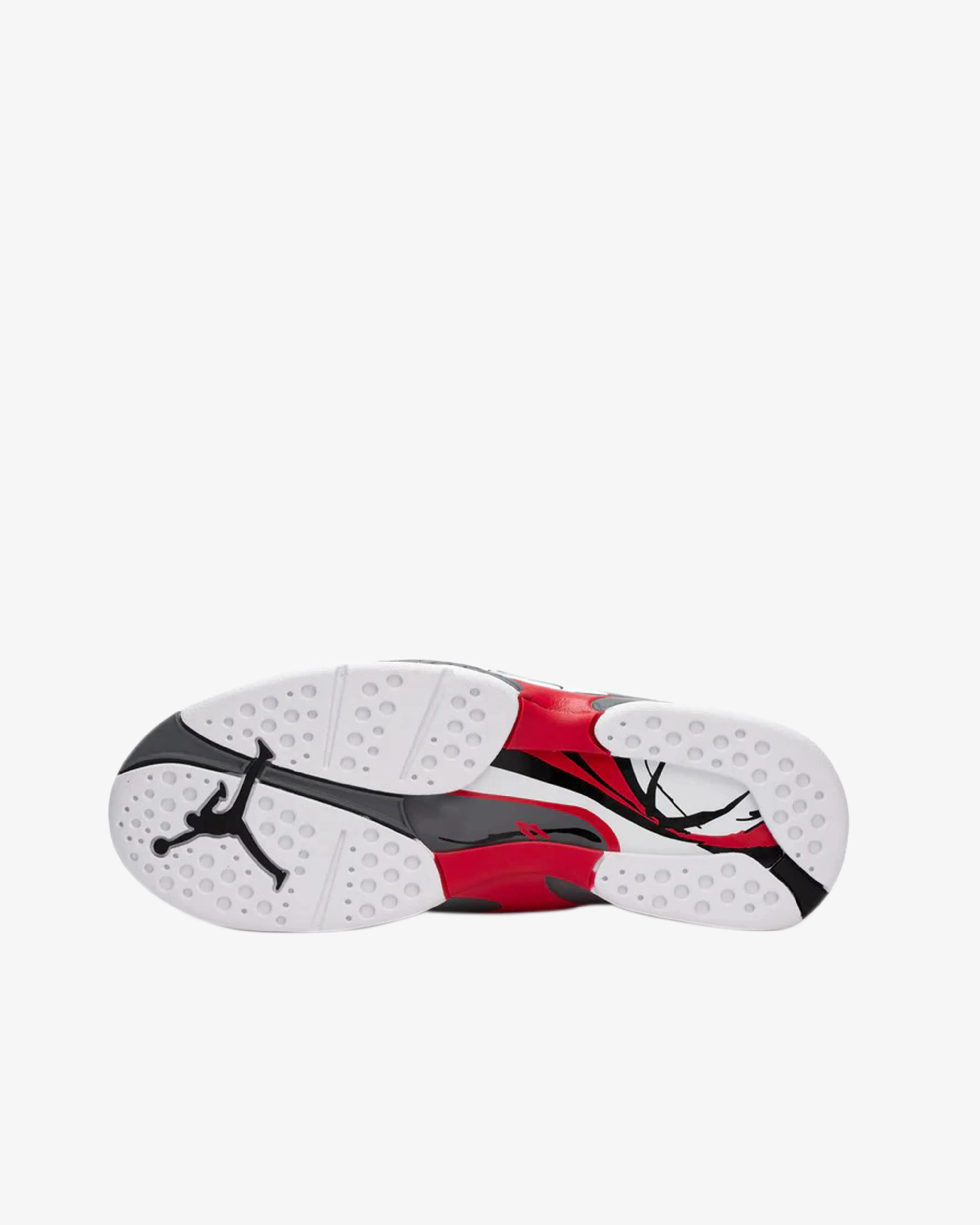 Nike - Men's Air Jordan 8 Retro Sneakers - (White/Black/Red)