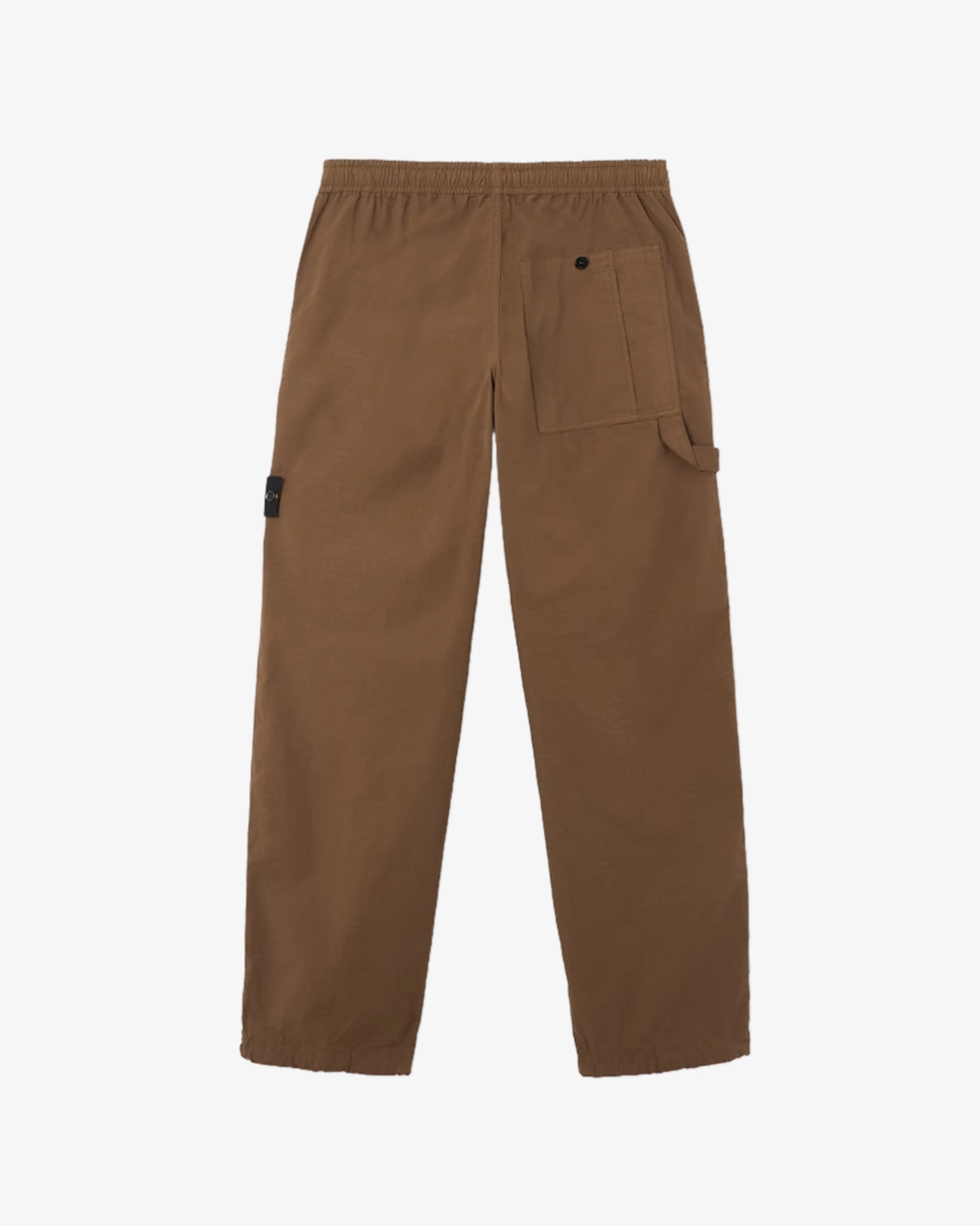 Stone Island - Men's Mercerised Organic Cotton Ripstop Trousers - (Umber)