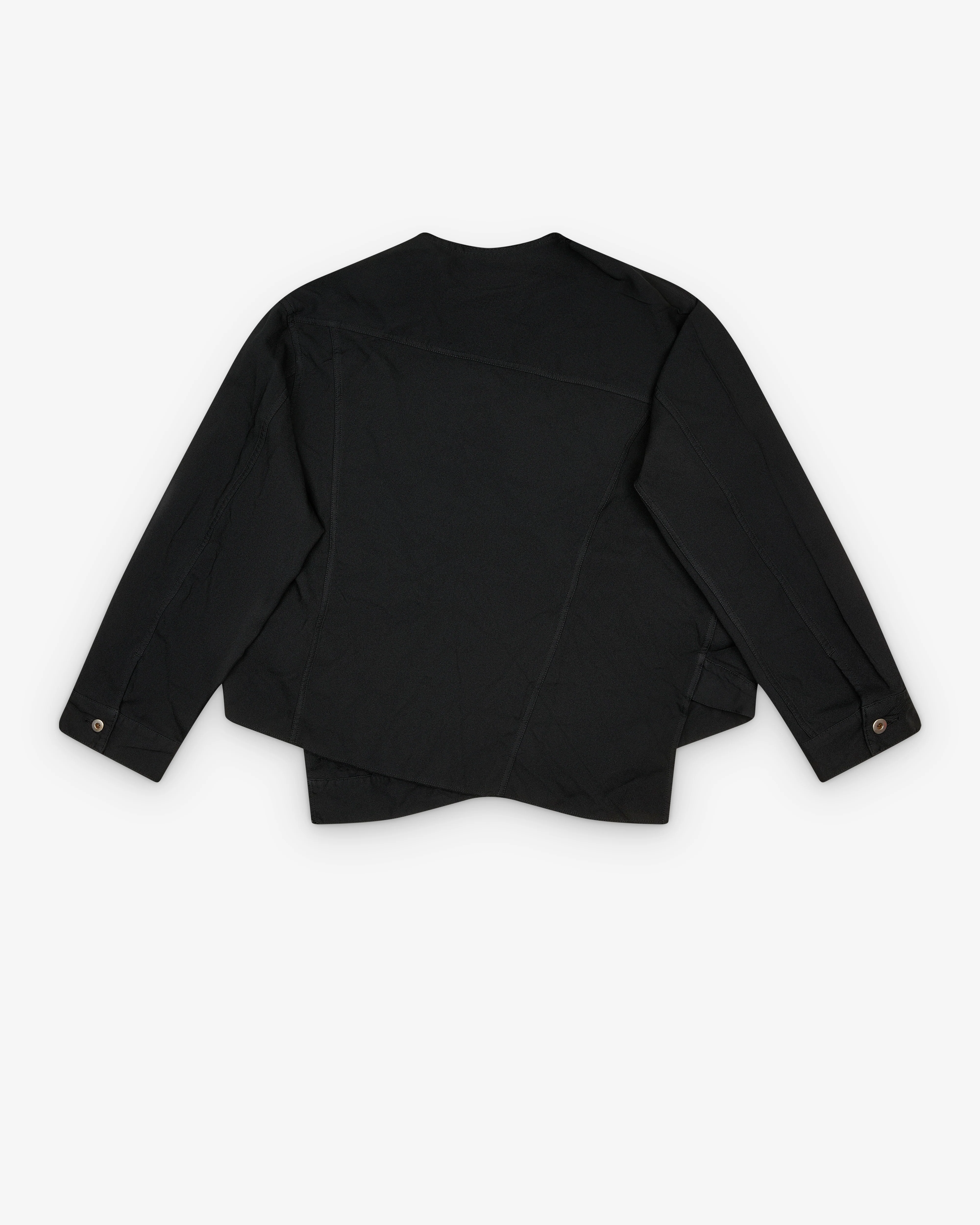 Black Comme des Garçons - Asymmetric Jacket - (Black)