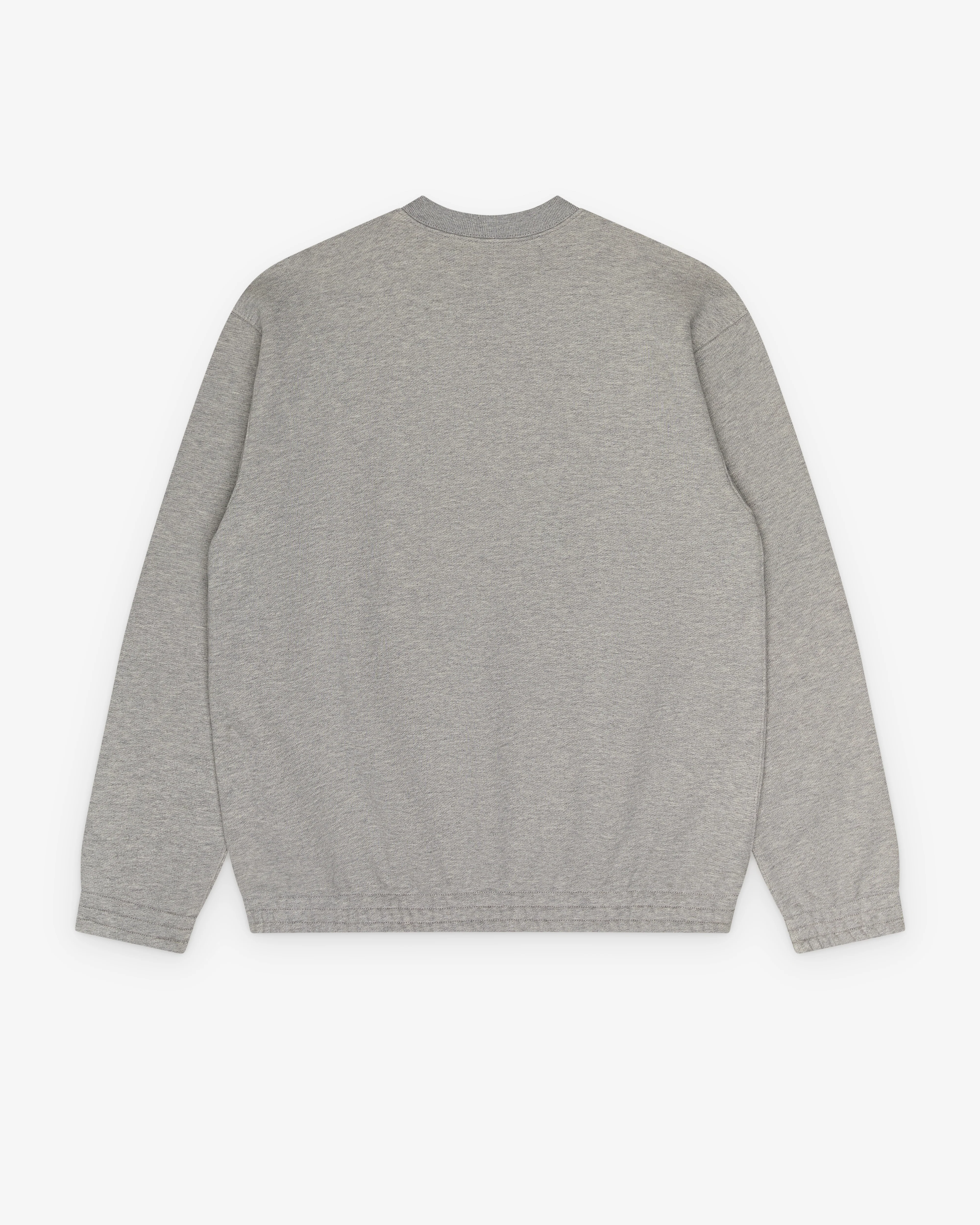 DSM Kei Ninomiya - Back Pile Knit Crewneck - (Grey)