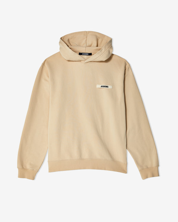 Jacquemus - Men
s Le Hoodie Gros Grain - (Beige)