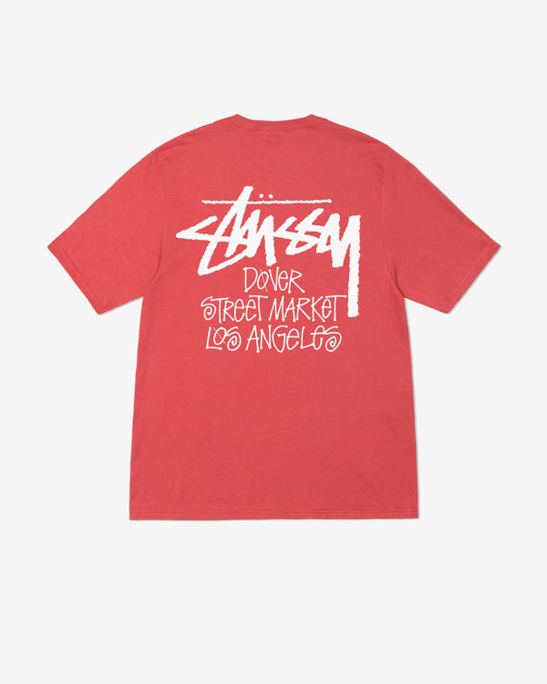 Stüssy - Men
s DSM Los Angeles T-Shirt - (Pepper)