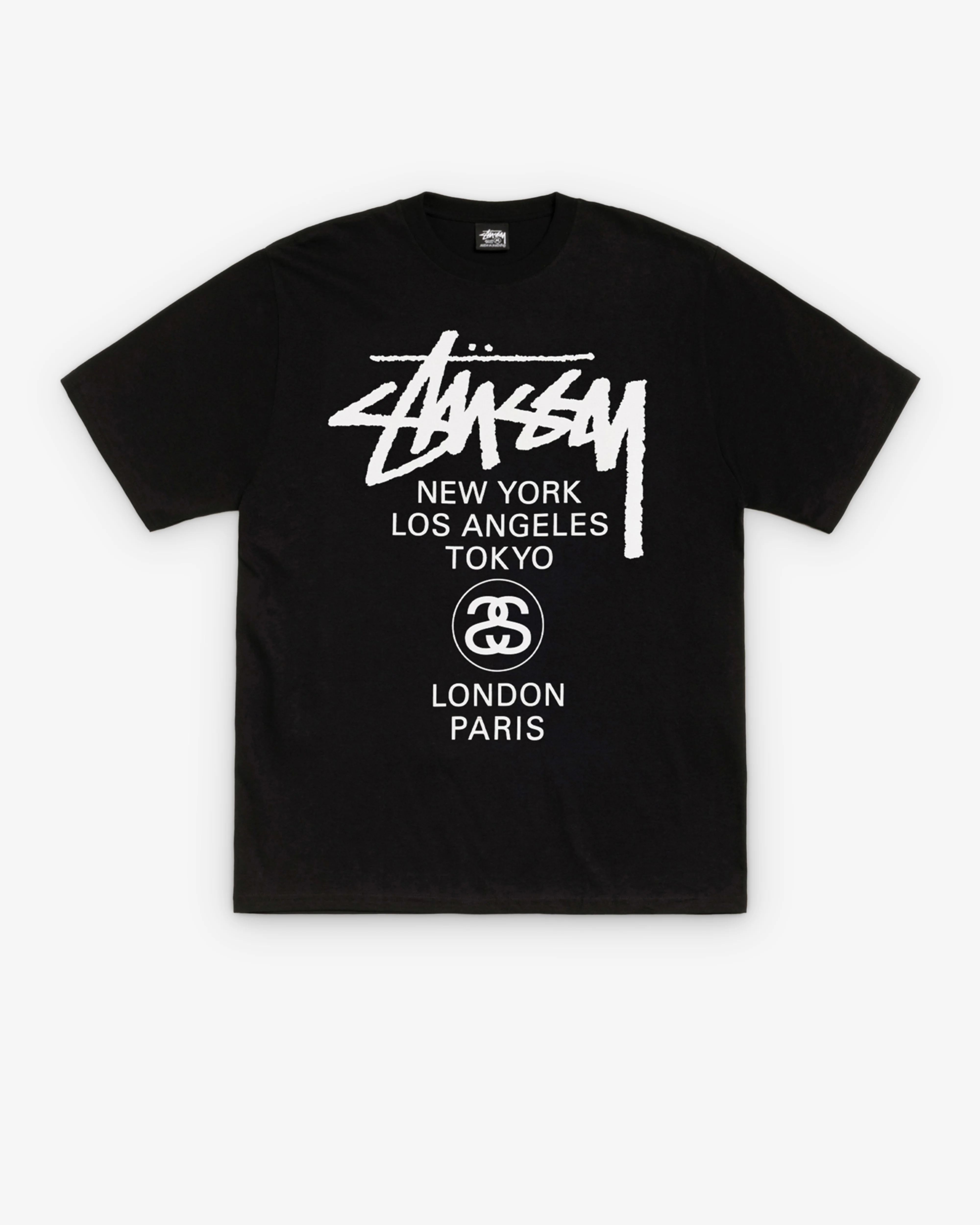 Stüssy - World Tour T-Shirt - (Black)