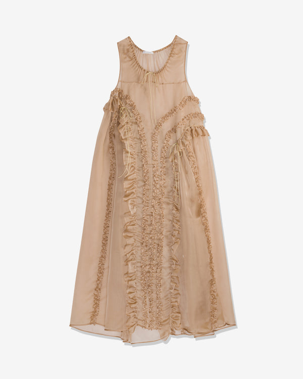 Cecilie Bahnsen - Women
s Opal Dress - (Chestnut)