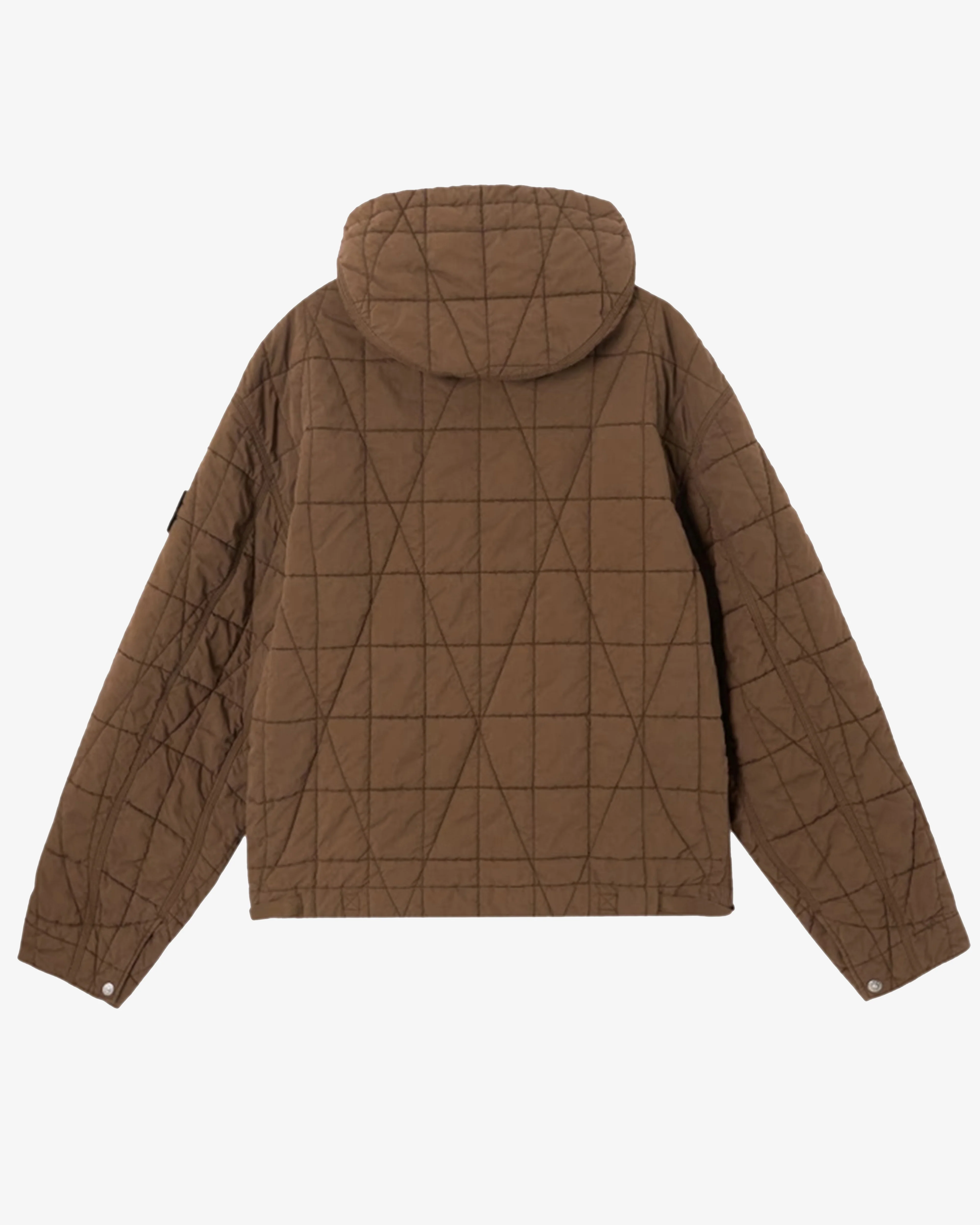 Stone Island - Men's Nylon Tela Quilted-TC Jacket - (Umber)