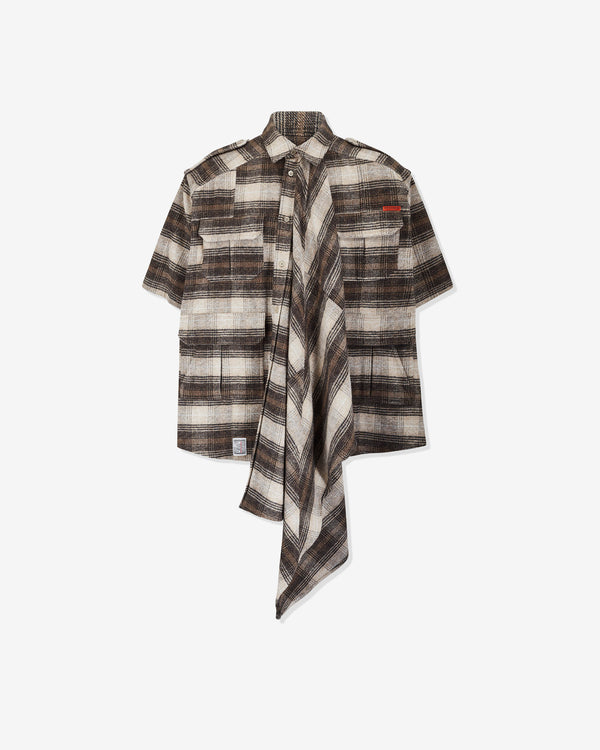 Martine Rose - Men
s Blanket Safari Shirt - (Brown)