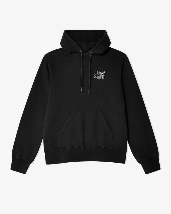 Sacai - Men
s Gonz One Love Hoodie - (Black)