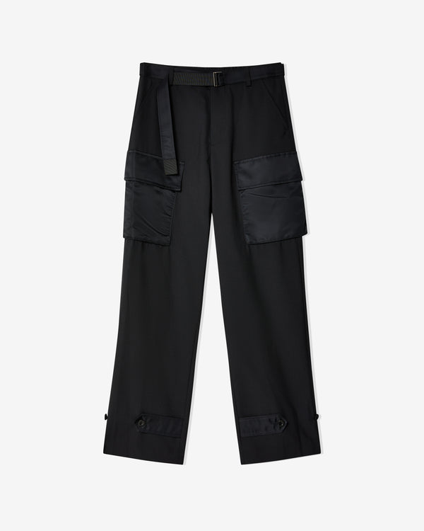 Sacai - Women
s Suiting X Nylon Twill Pants - (Black)