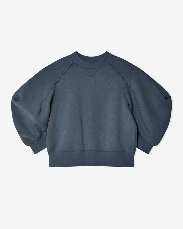 Sacai - Women
s Sponge Sweat Pullover - (Blue Gray)