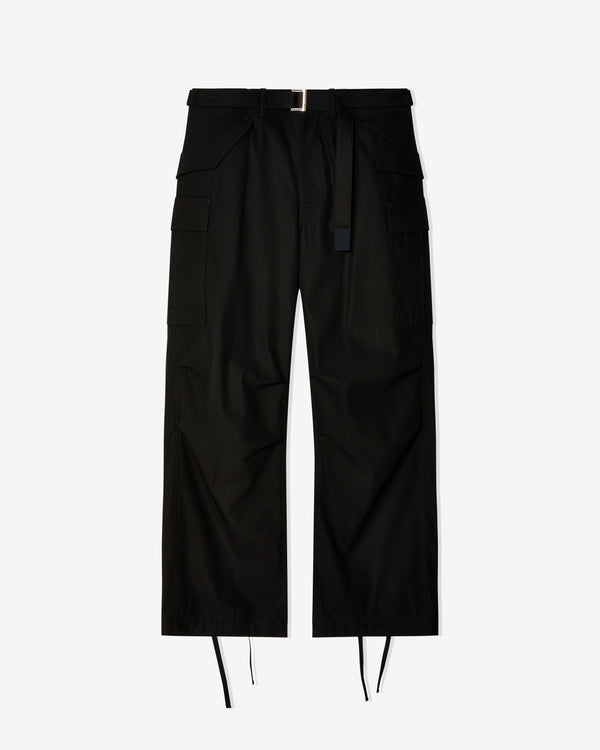 Sacai - Men
s Cotton Twill Pants - (Black)