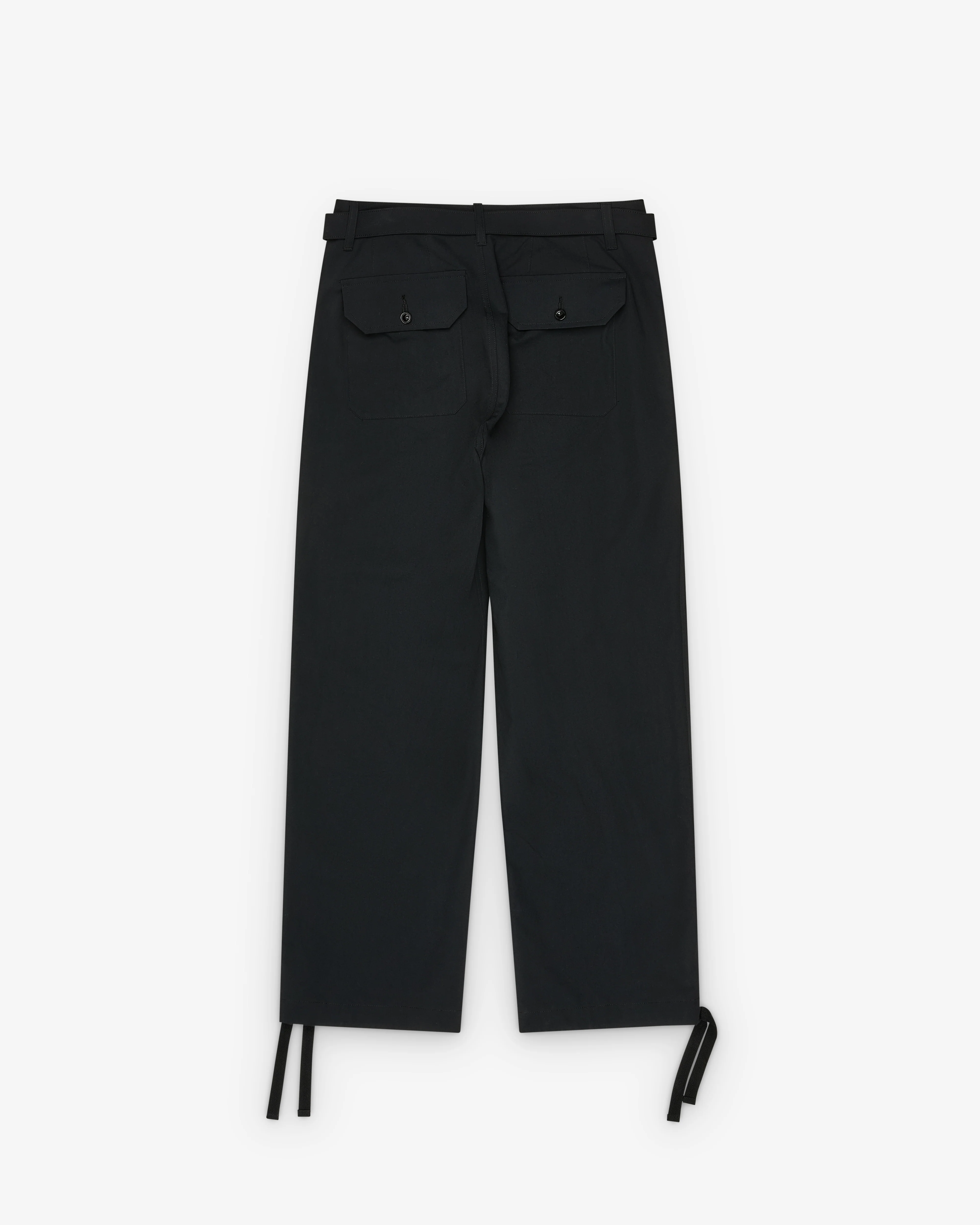 Sacai - Men's Weathercloth Pants - (Black)