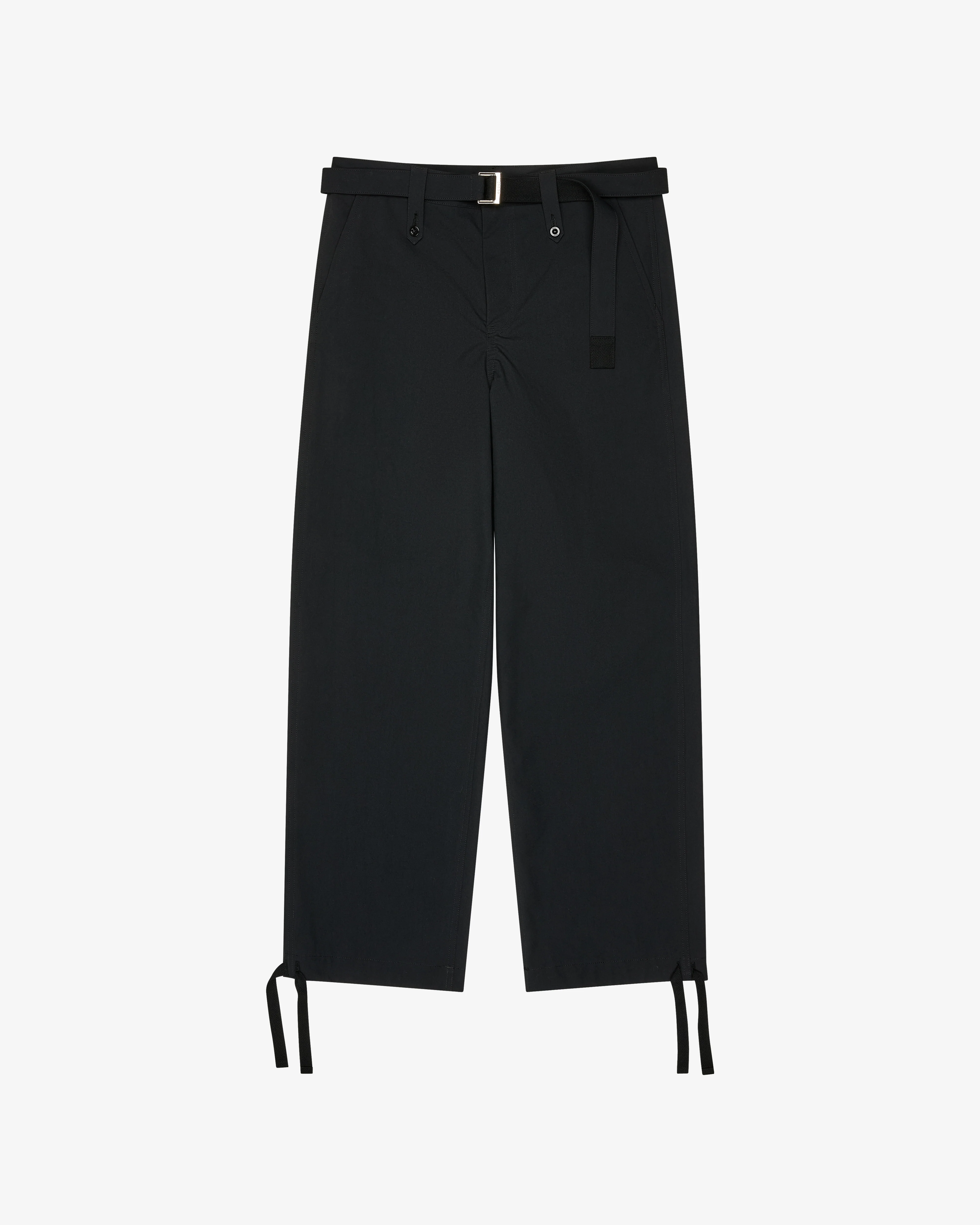 Sacai - Men's Weathercloth Pants - (Black)