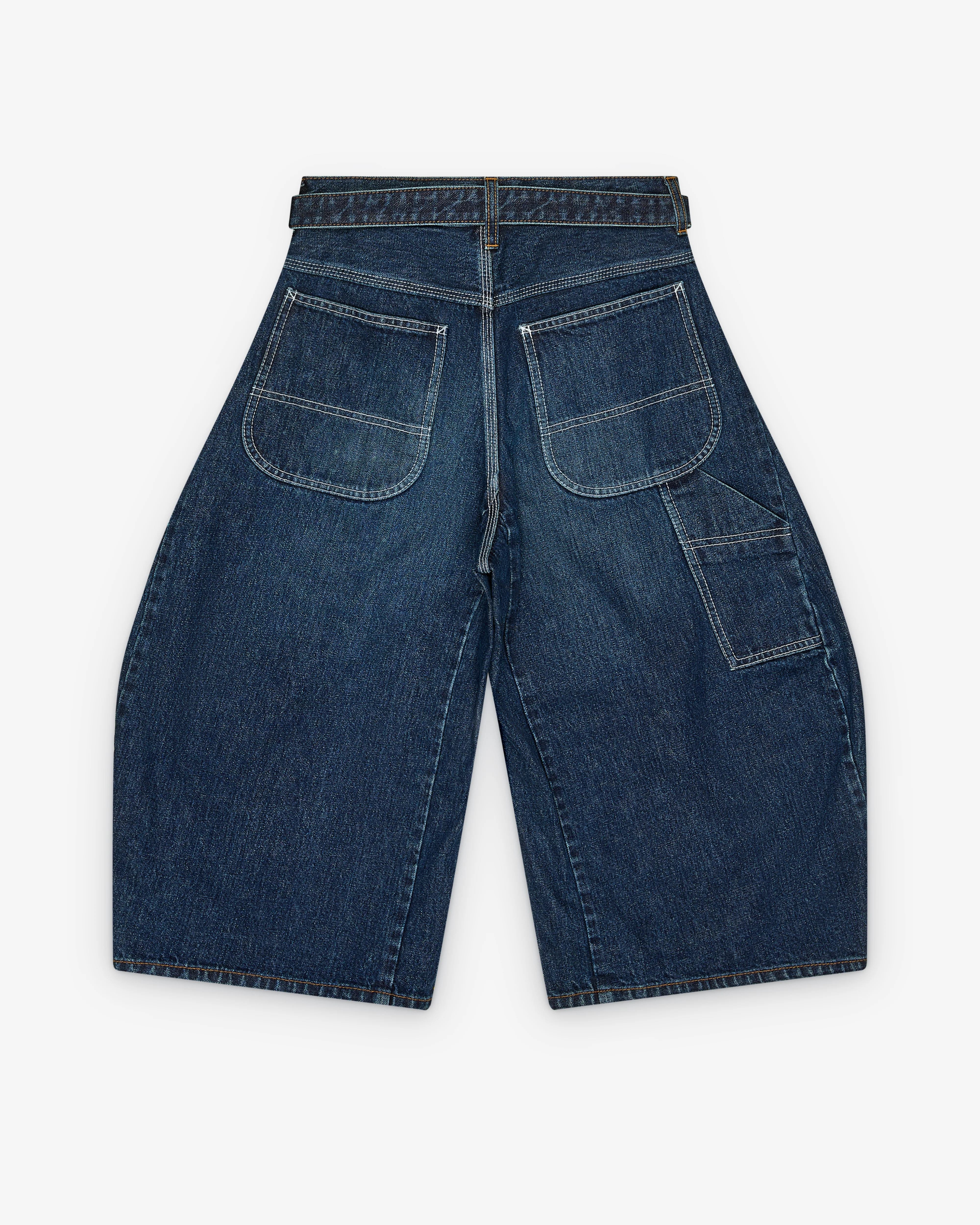 Sacai - Women's Denim Shorts - (Blue)