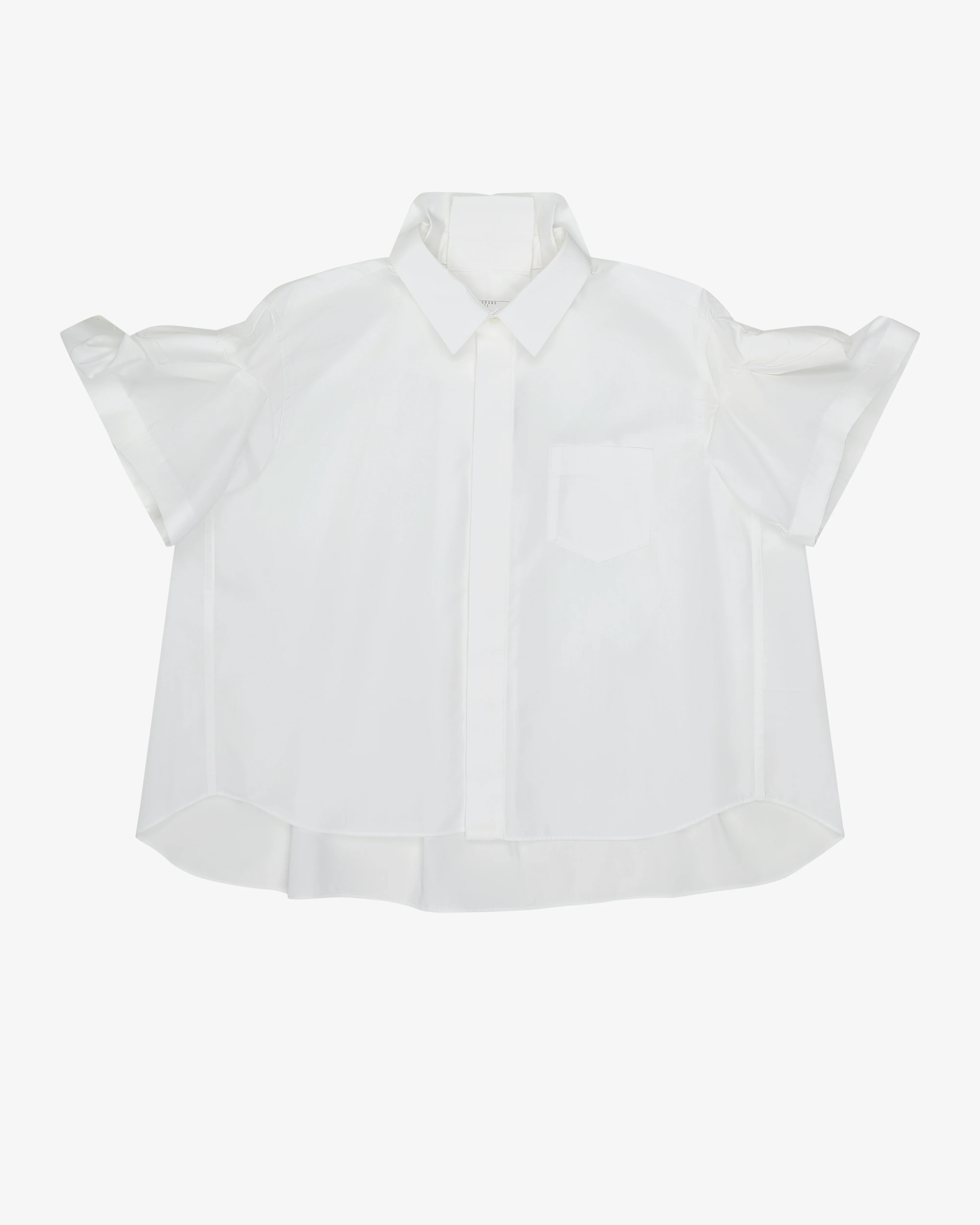 Sacai - Women's Poplin Shirt - (Off White)