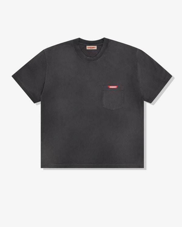 Cherry LA - Men
s Boxy Pocket T-Shirt - (Black)