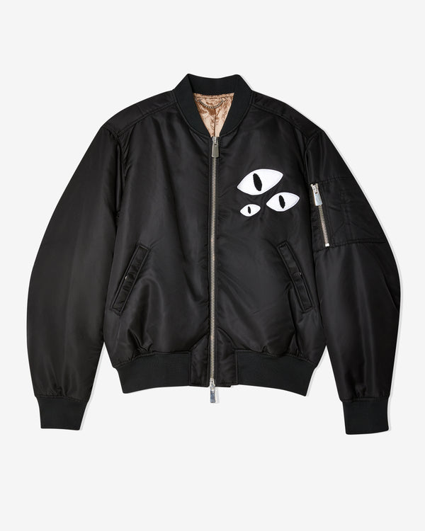 Charles Jeffrey - Men
s Varsity Jacket - (Black)