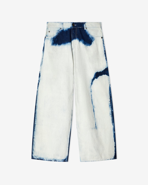 Charles Jeffrey -  Men
s Wide Leg Jeans - (White)