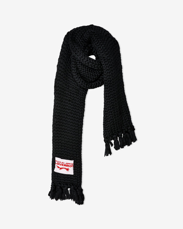 Charles Jeffrey - Men
s Supa Massive Scarf - (Black)