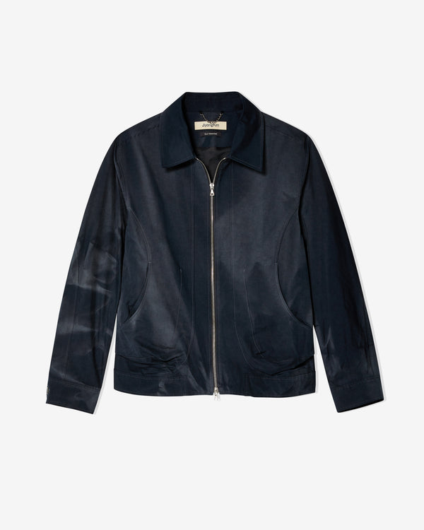 JiyongKim - Men
s Sun-Bleached Darted Blouson - (Navy)