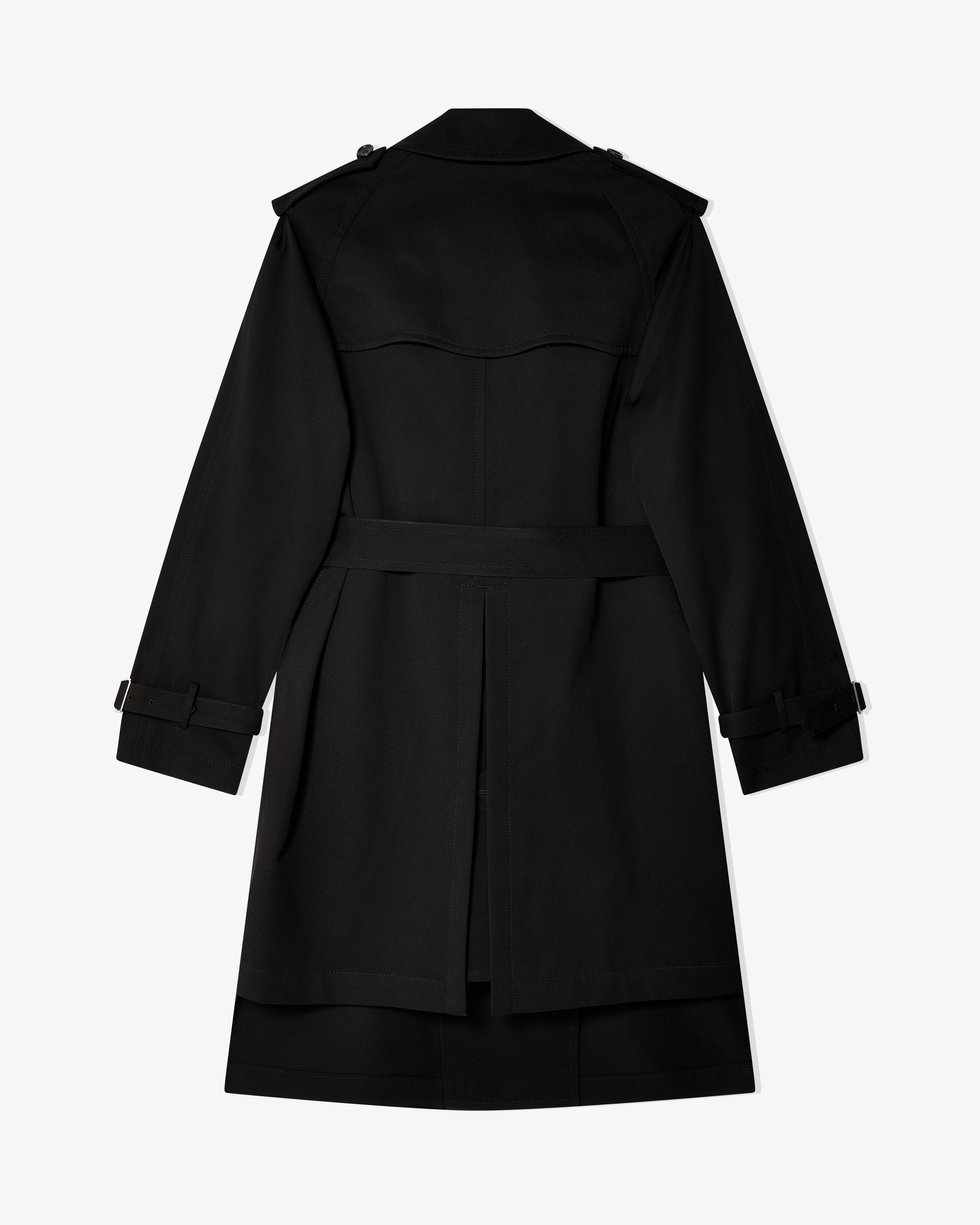 Black Comme des Garçons - Trench Coat - (Black)