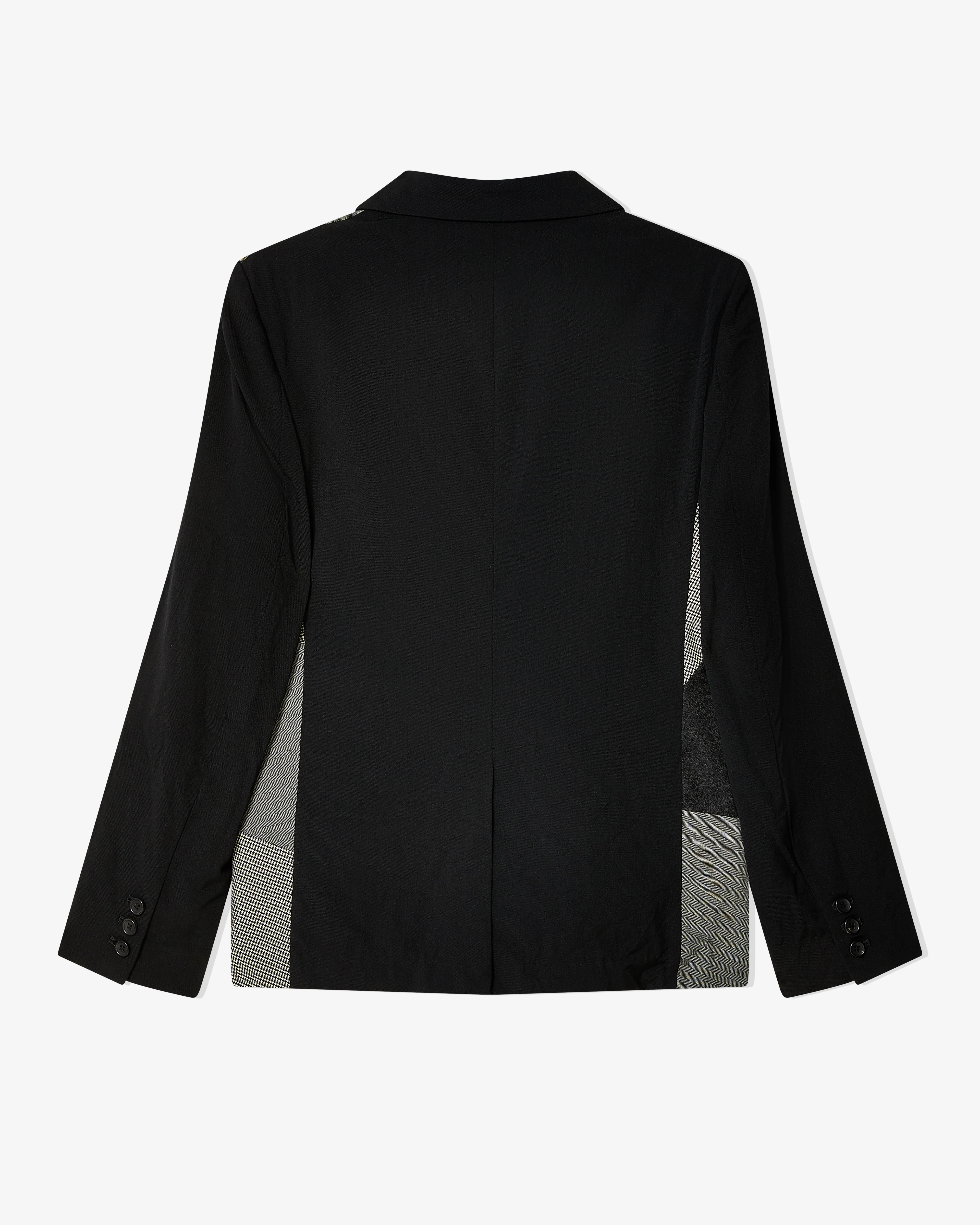 Black Comme des Garçons - Multi Fabric Jacket - (Black)