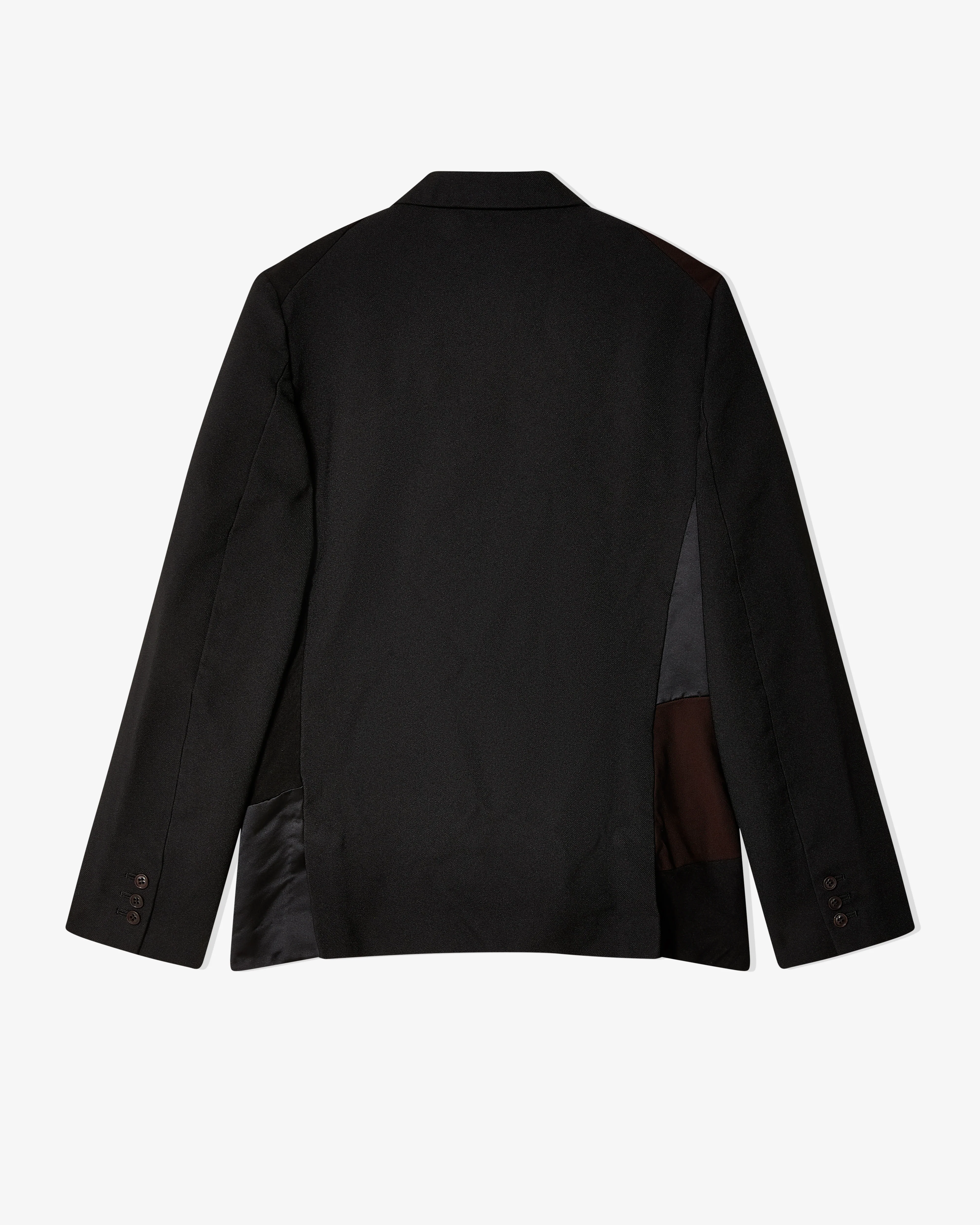 Black Comme des Garçons - Multi Fabric Jacket - (Black/Black)