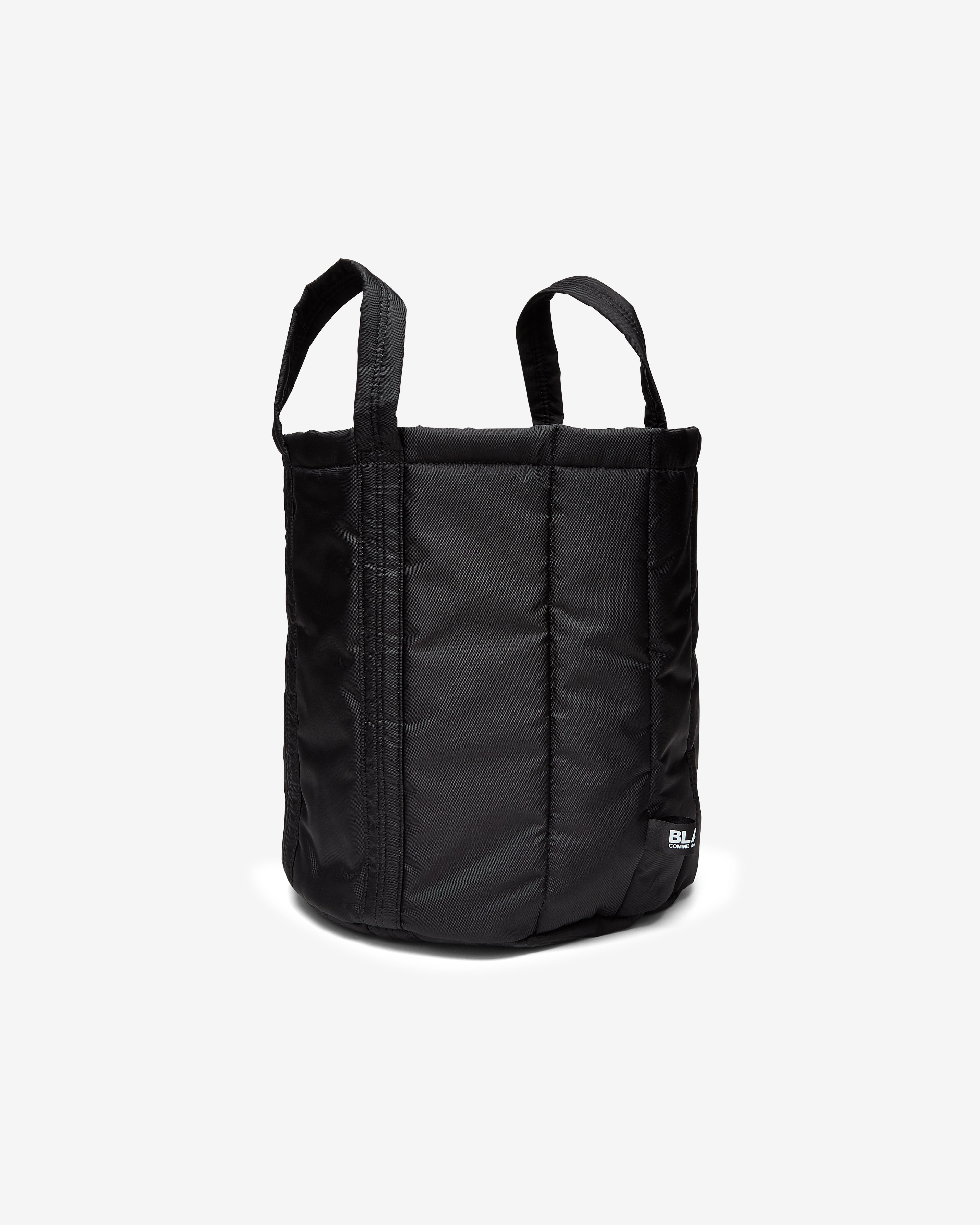 Black Comme des Garçons - Small Circular Tote Bag - (Black)