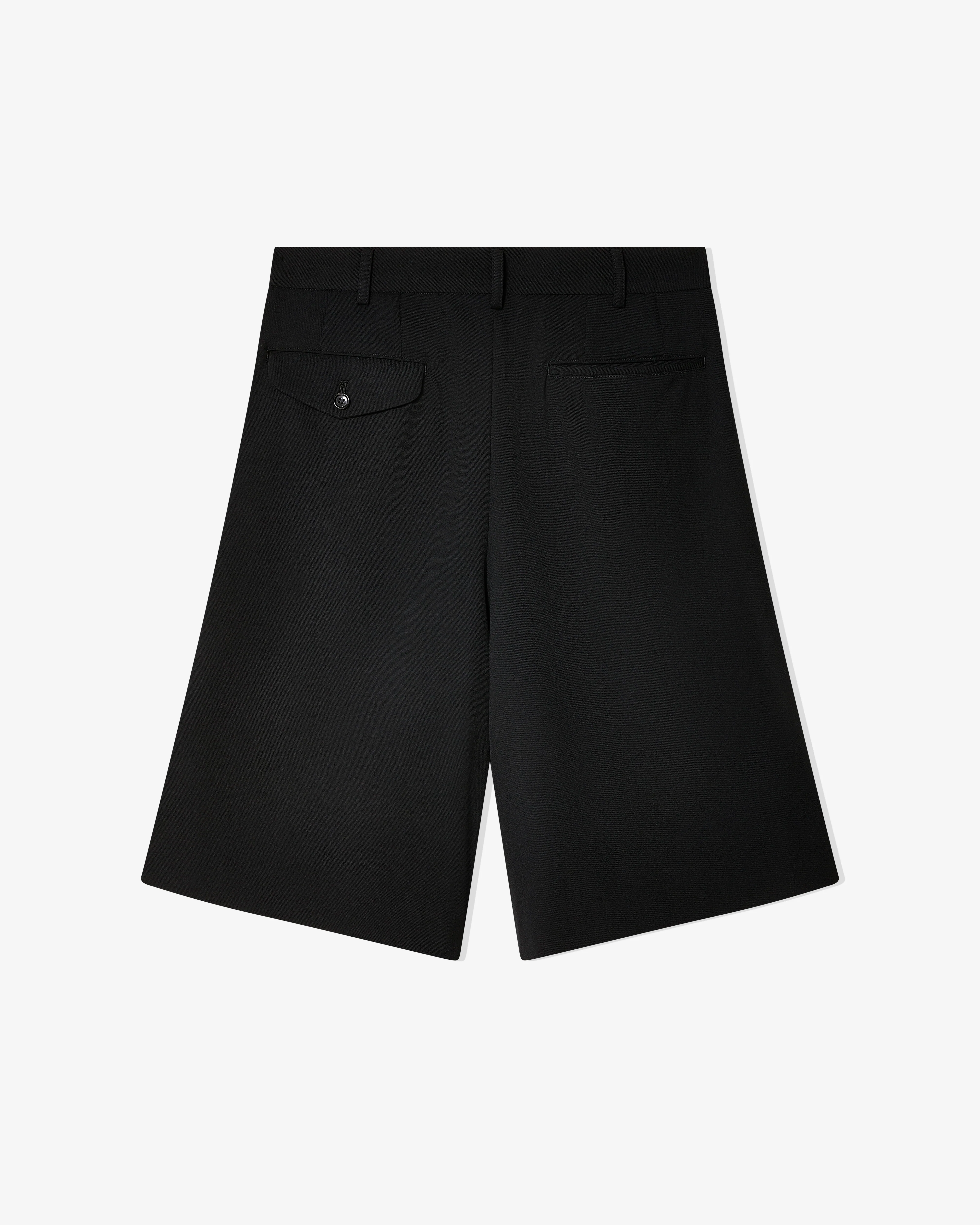Black Comme des Garçons - Knee Length Shorts - (Black)
