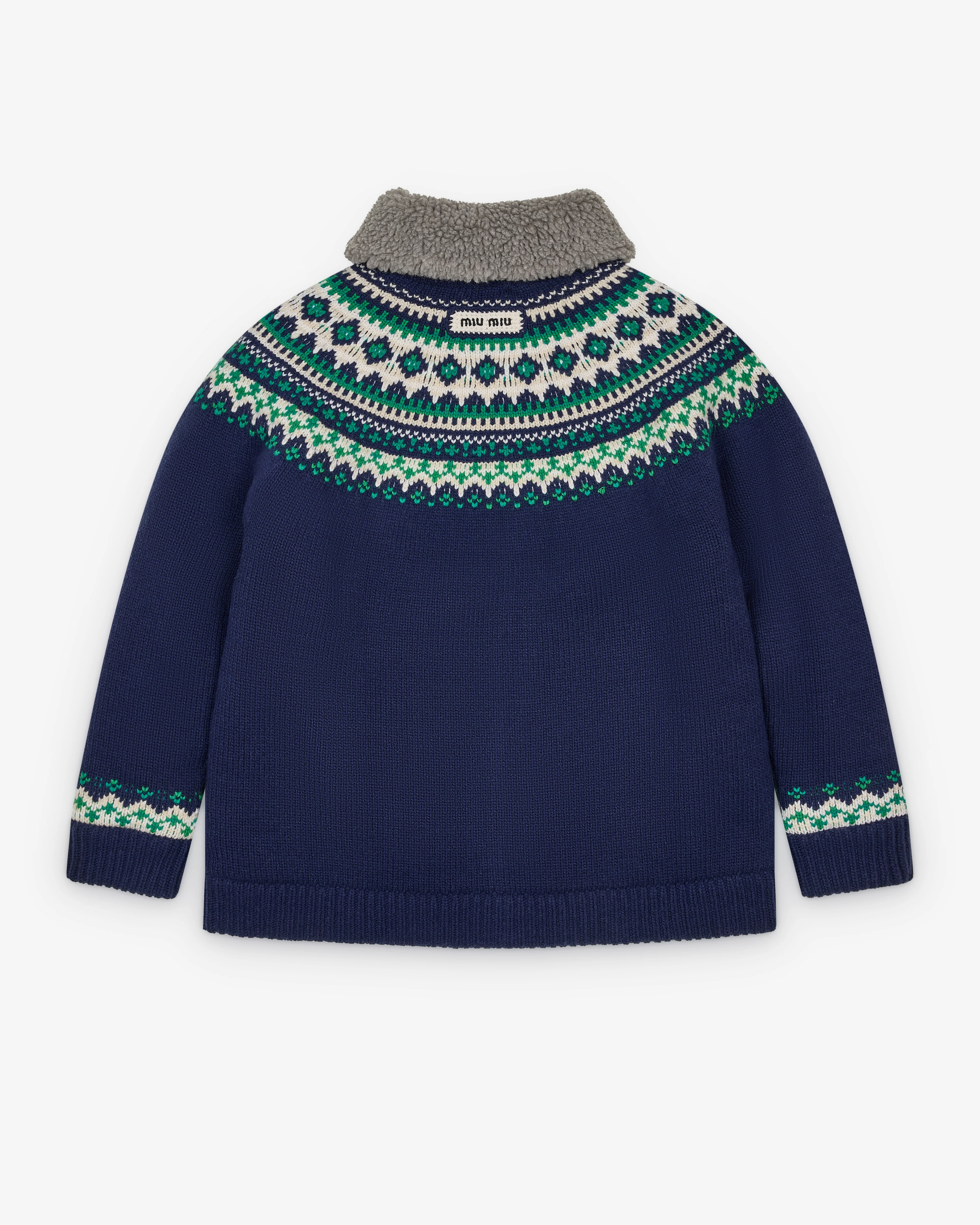 Miu Miu - Men's Cardigan - (Navy)