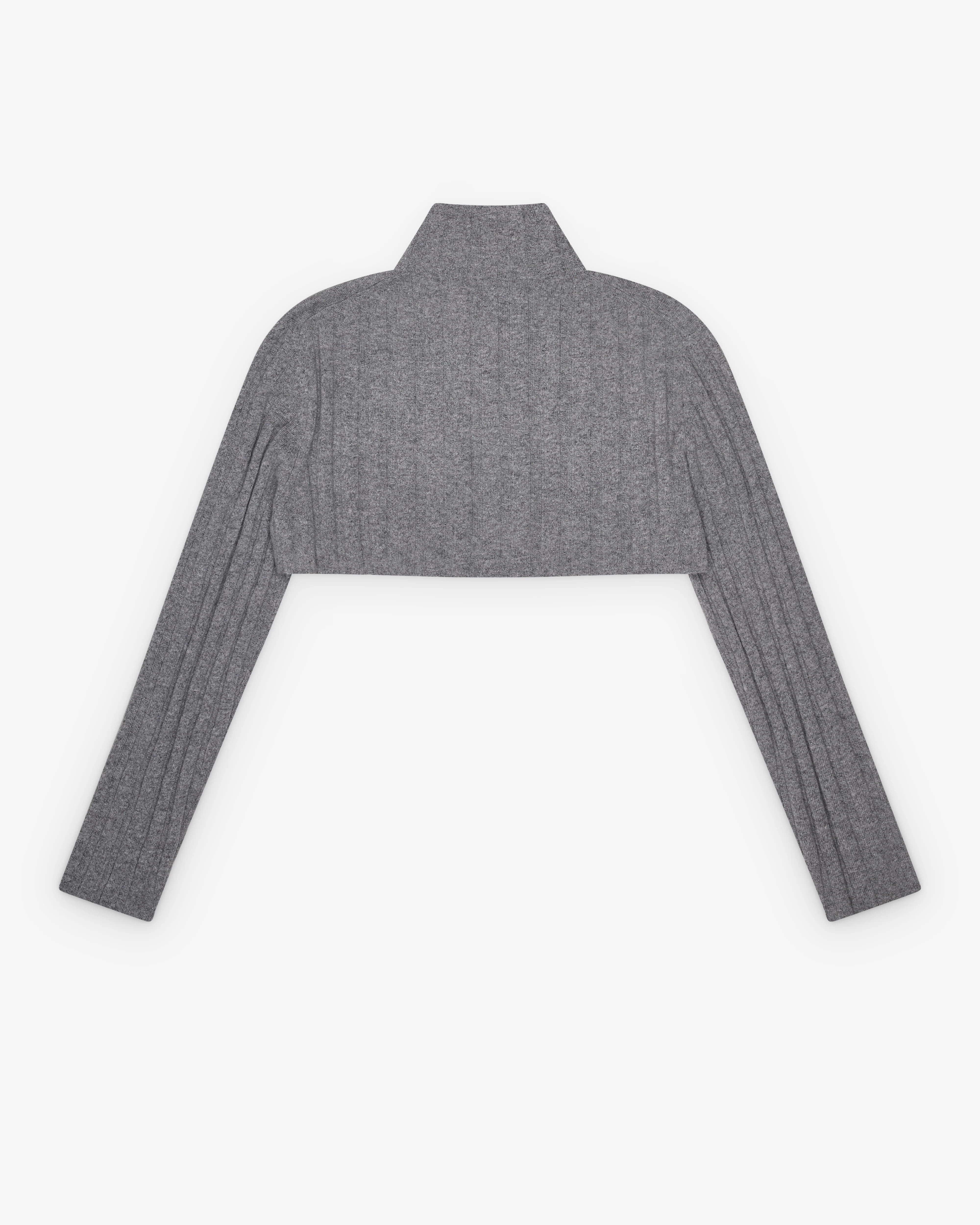 Miu Miu - Women's Cropped Cardigan - (Grey)