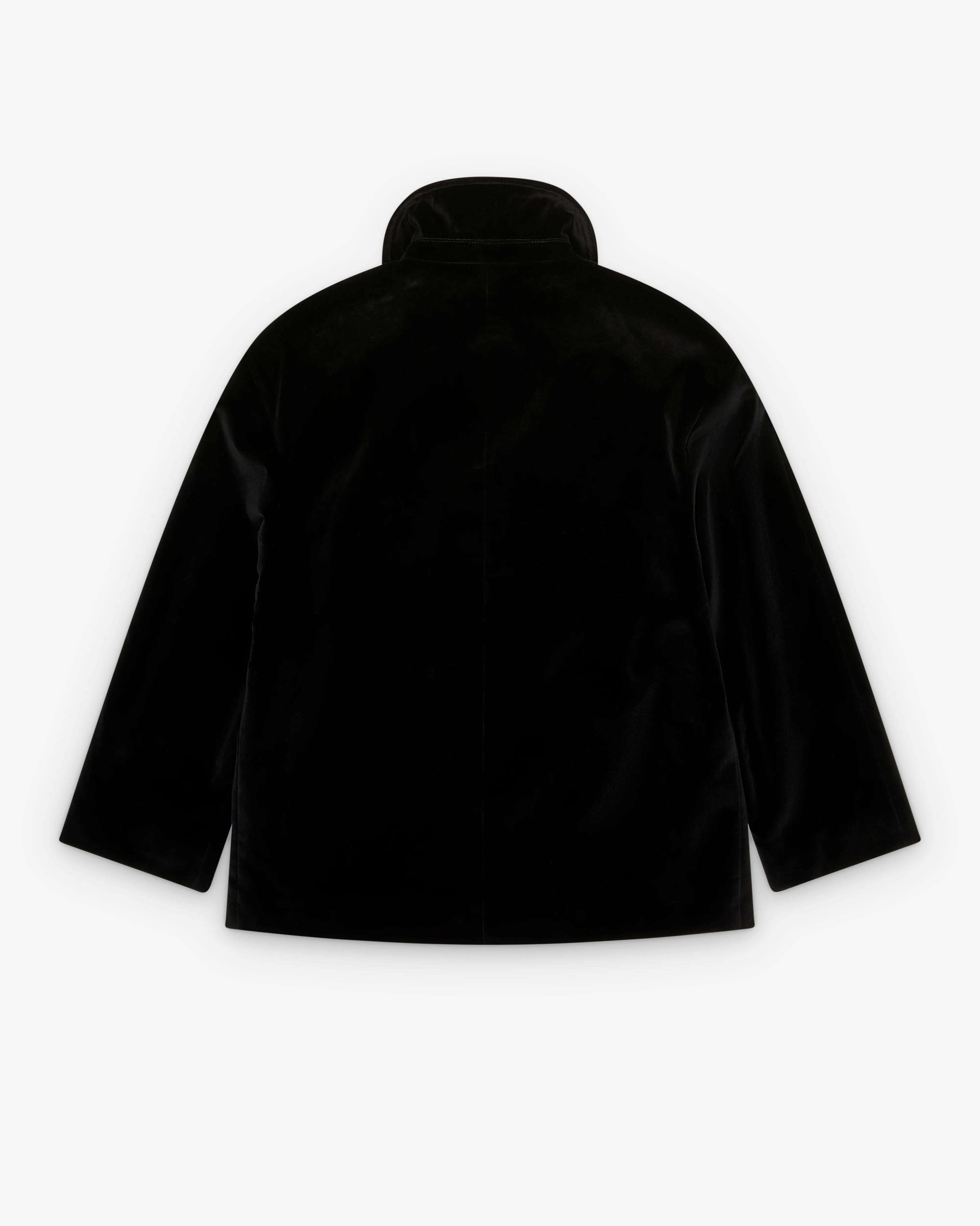 Prada - Women's Single-Breasted Caban Jacket - (Black)