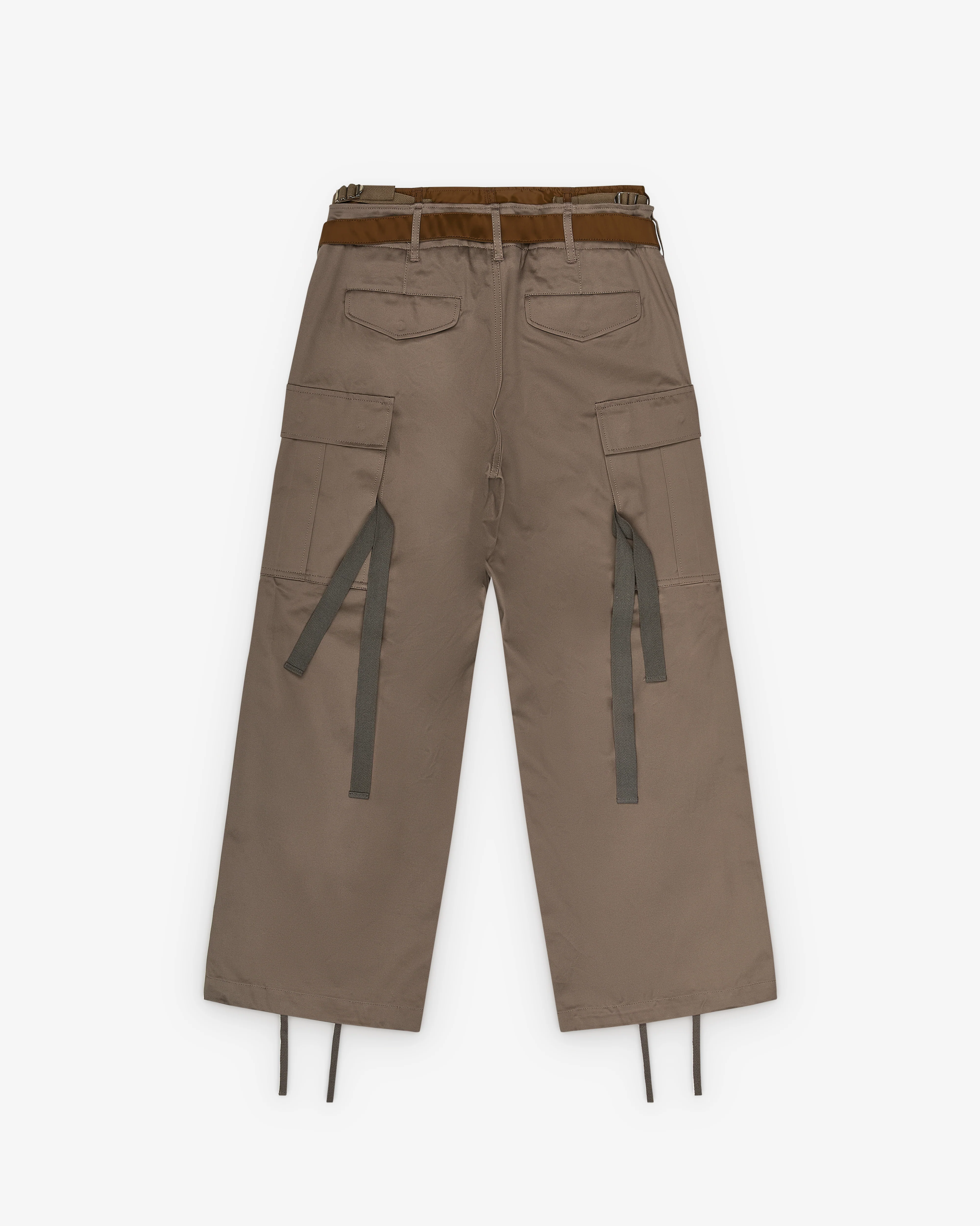 Sacai - Men's Nylon Twill Pants - (Gray)