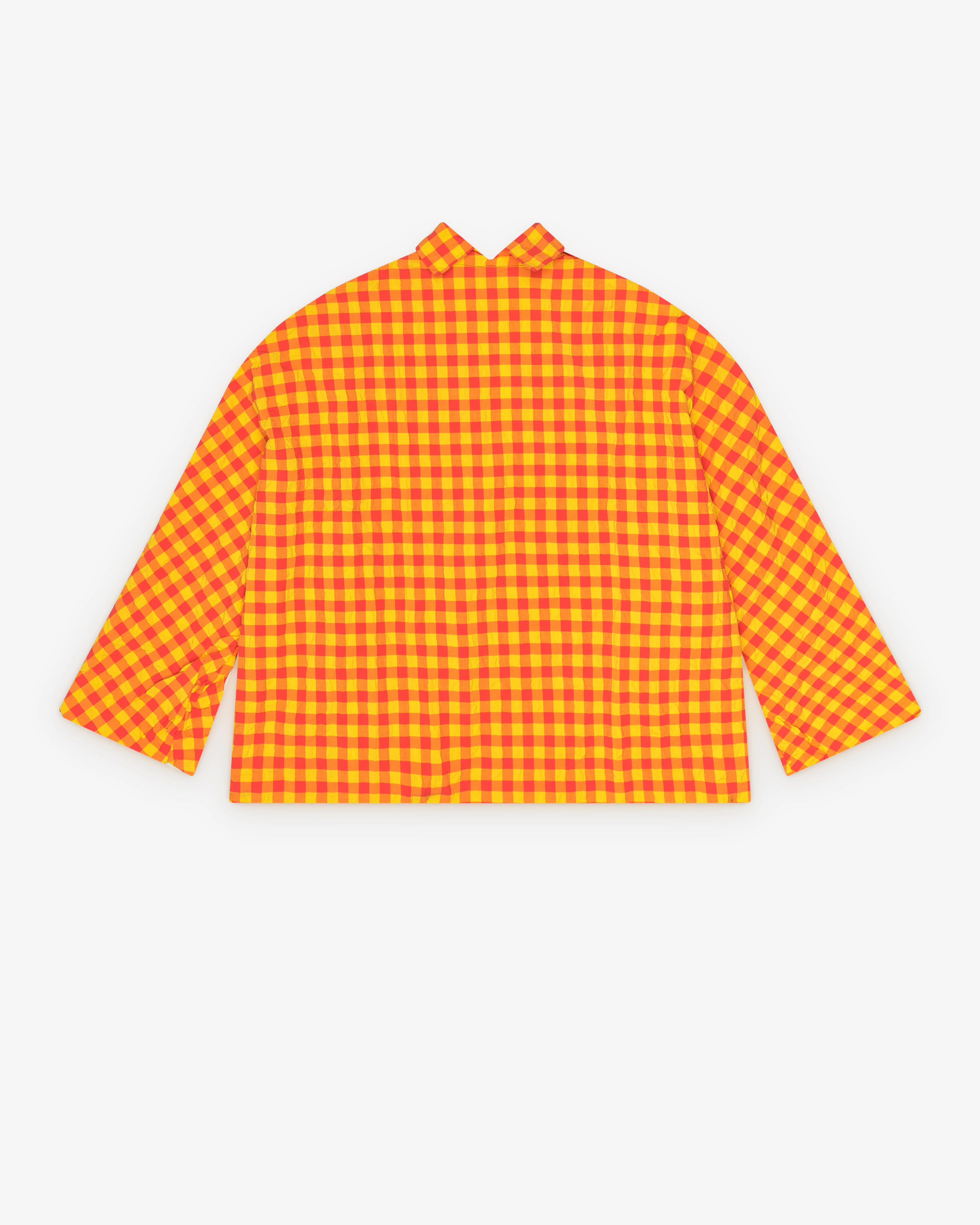 Daniela Gregis - Women's Gingham Jacket - (Pink/Yellow)