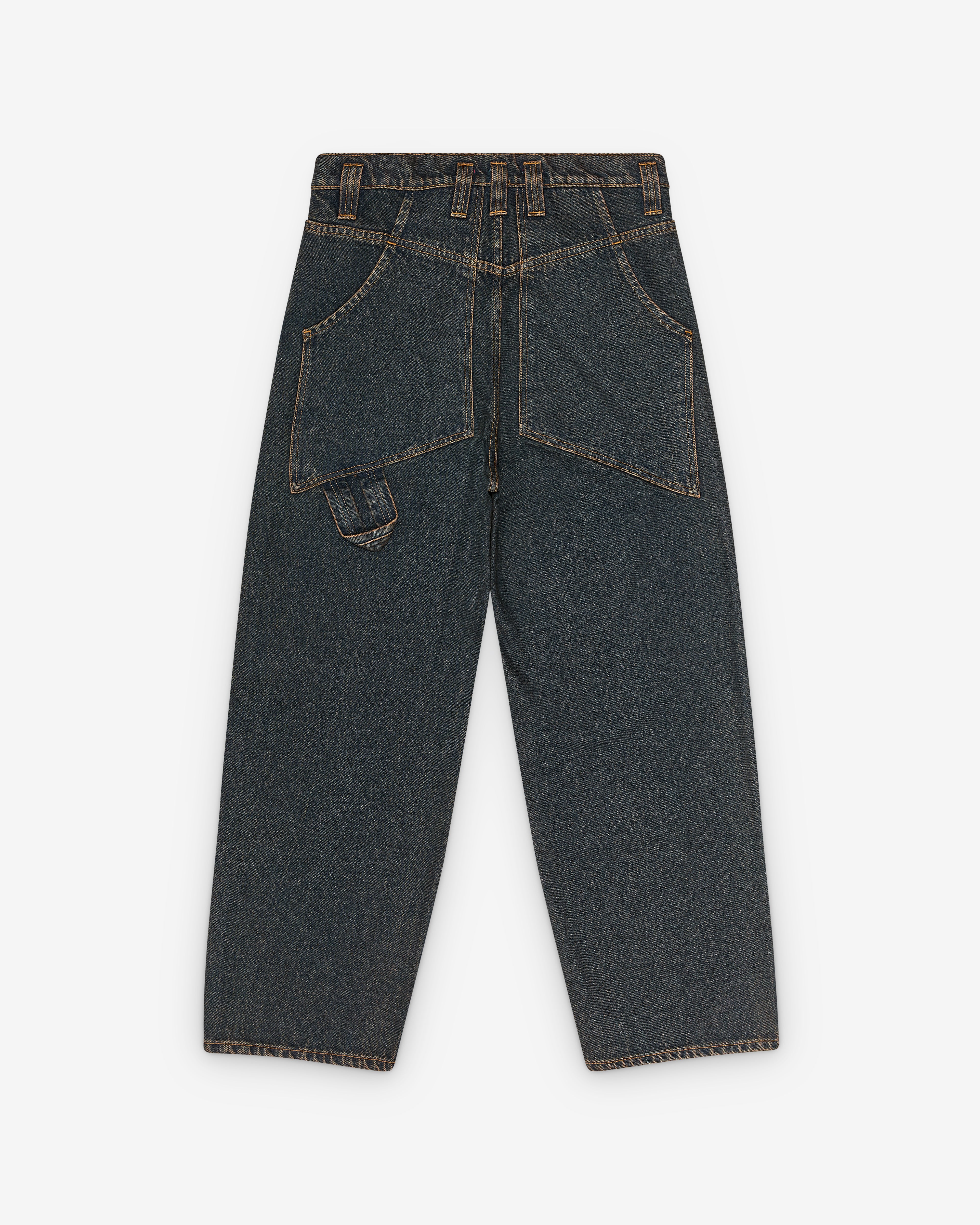 Eckhaus Latta - Men's Double Knee Baggy Jean - (Valencia)
