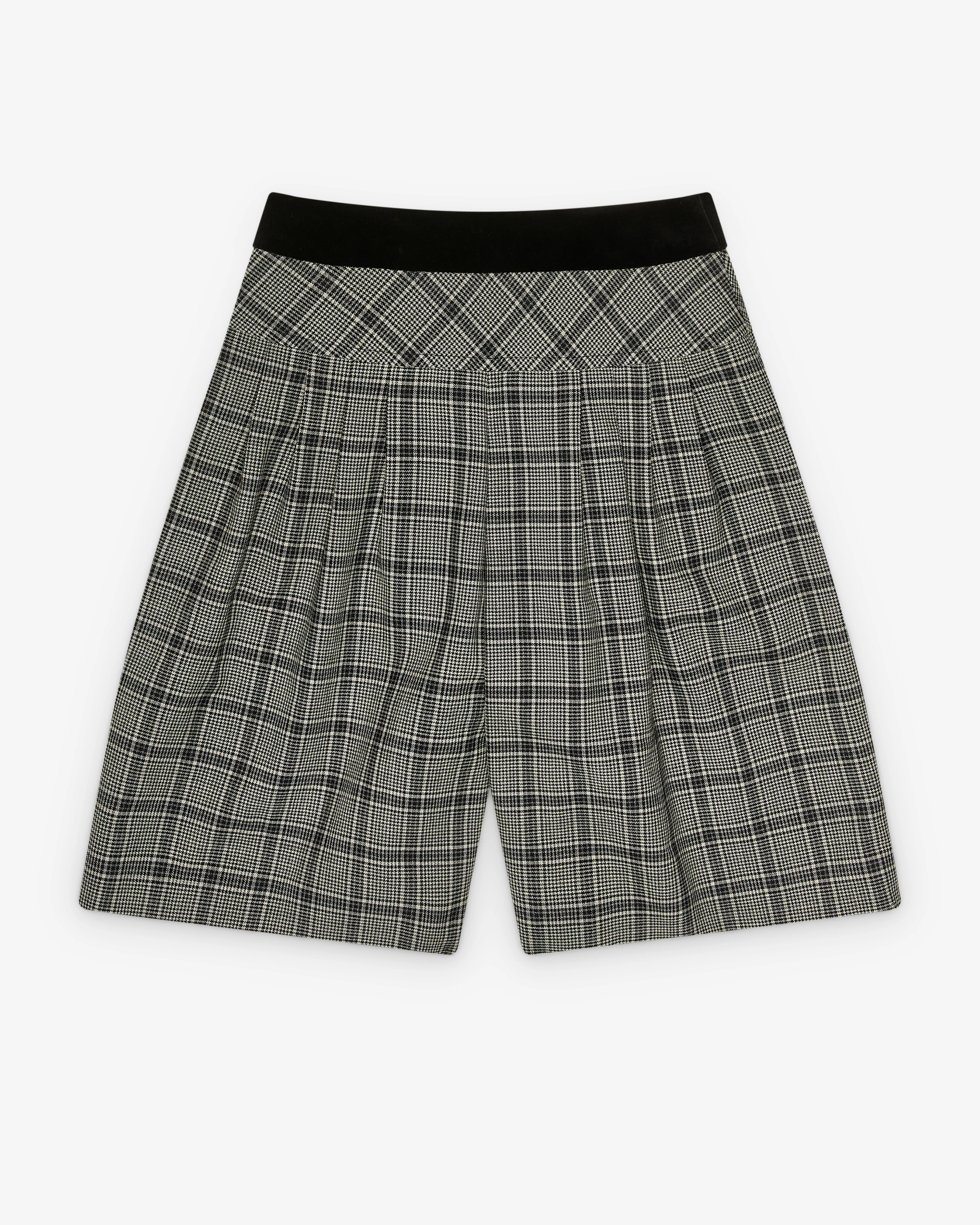 Valentino - Women's Wool Bermuda Shorts - (Grey)