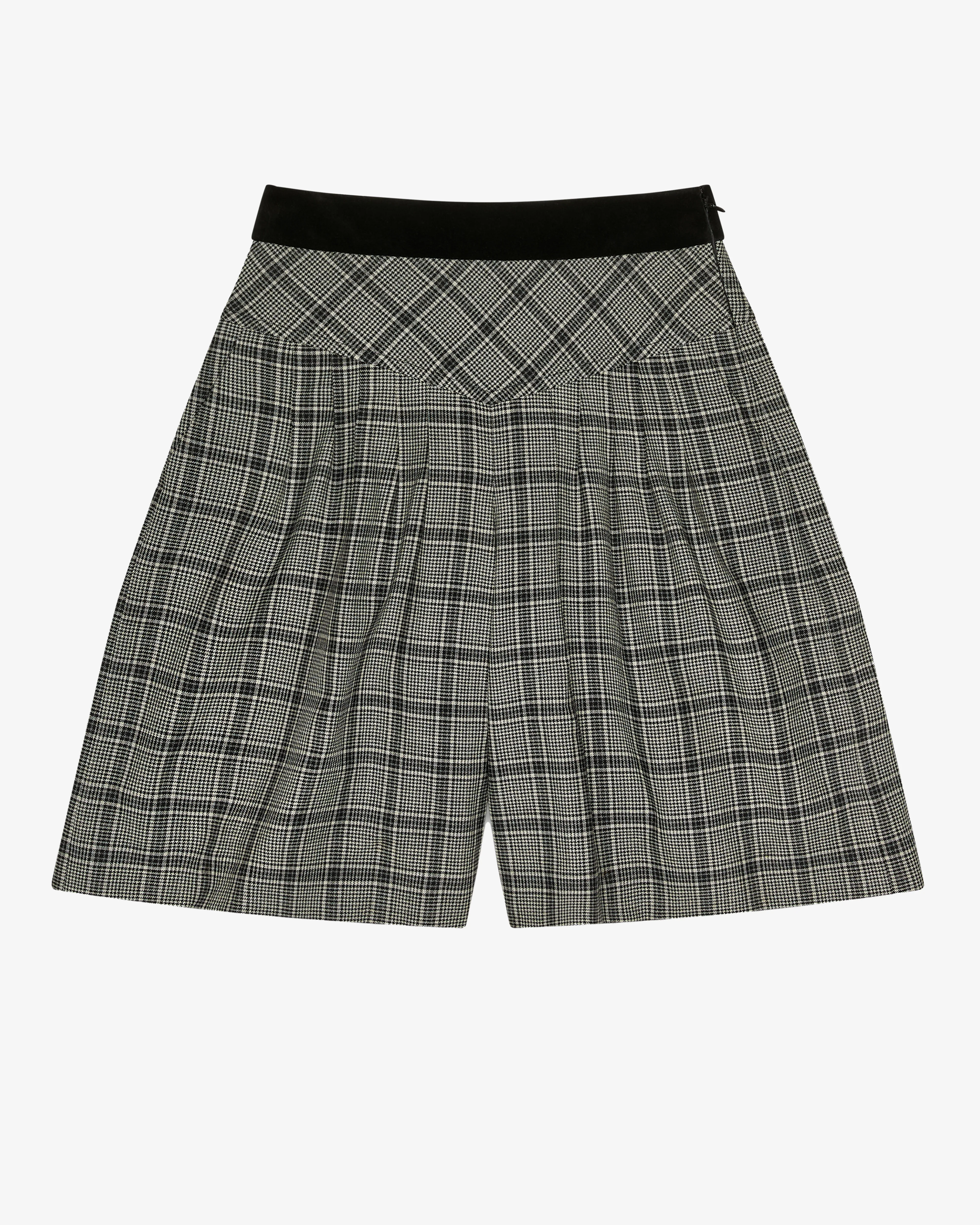Valentino - Women's Wool Bermuda Shorts - (Grey)
