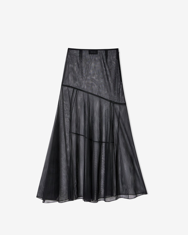 Simone Rocha - Women
s Sheer Bias Cut Skirt - (Black)