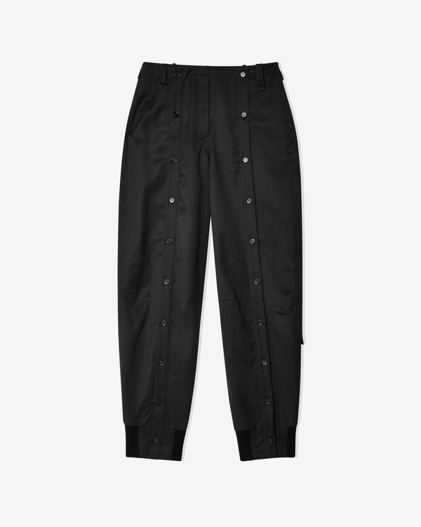 Simone Rocha - Women
s Front Button Placket Trouser - (Charcoal)